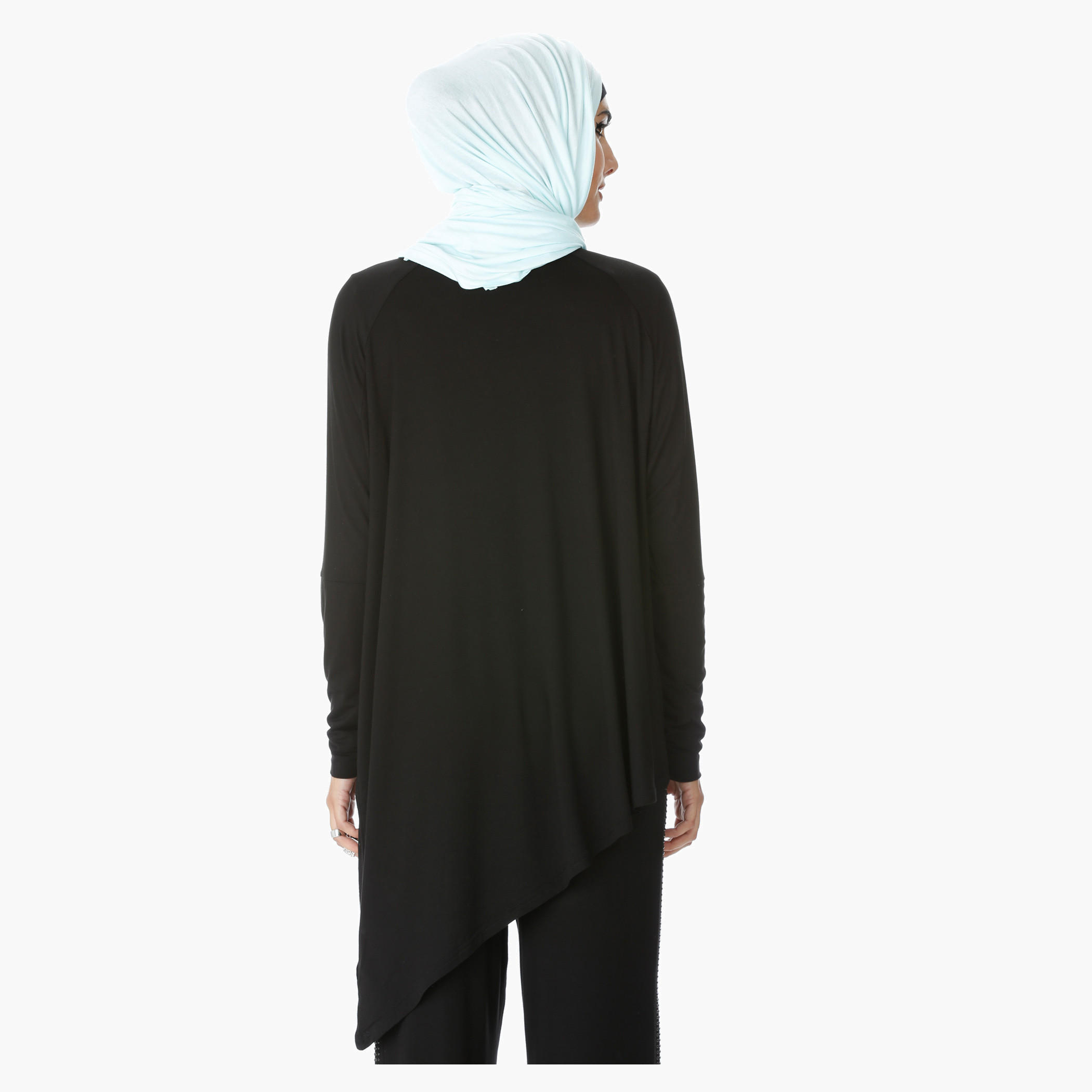 Asymmetric Studded Top with Long Sleeves-women-clothing-shirtsandblouses-blouses-image-2