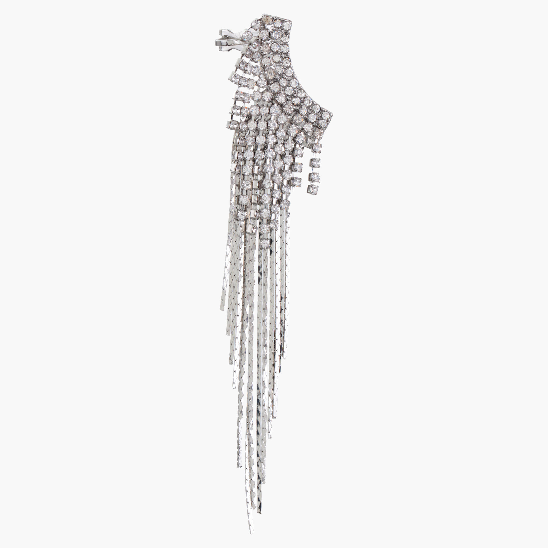Crystal-studded Chandelier Earrings-women-watchesandjewellery-jewellery-earrings-image-2