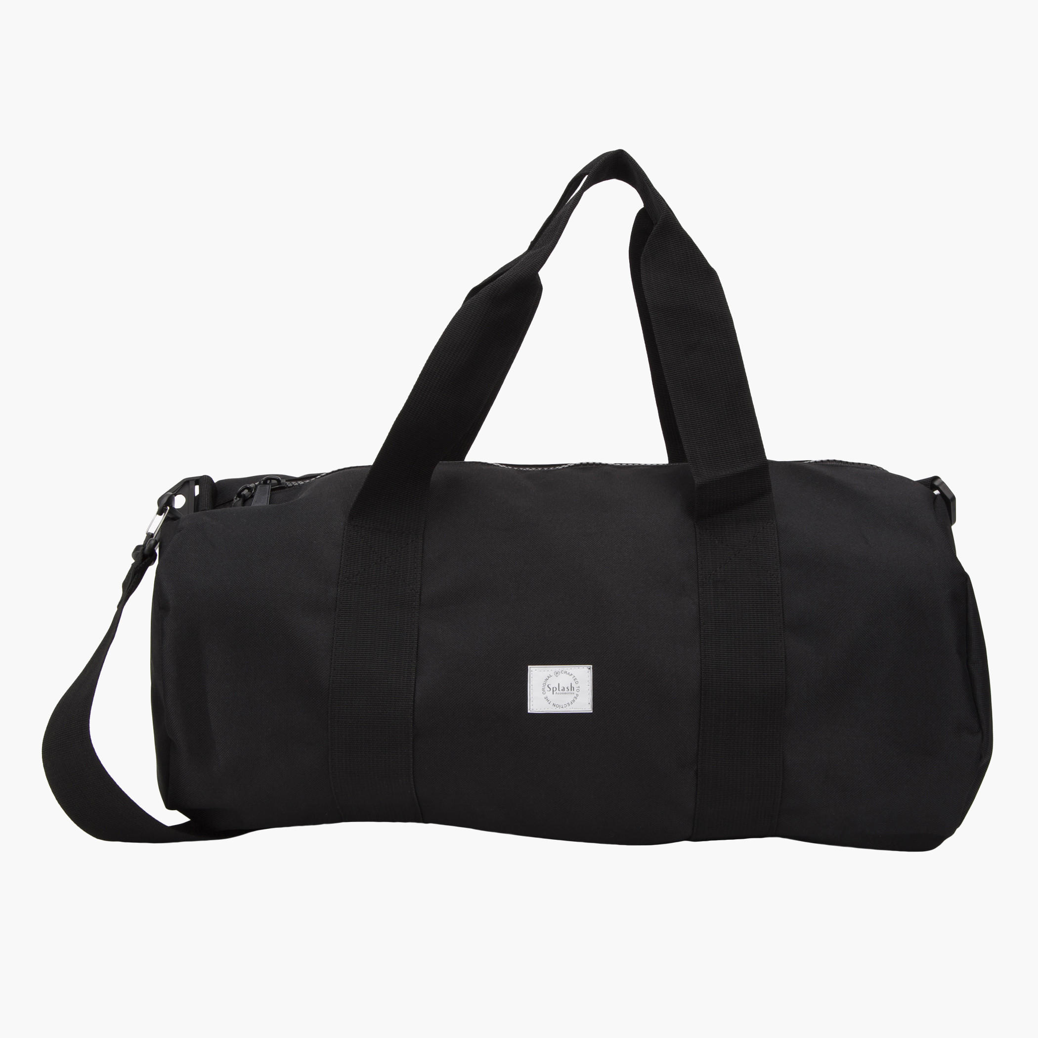 Solid Colour Duffel Bag-men-bags-image-1
