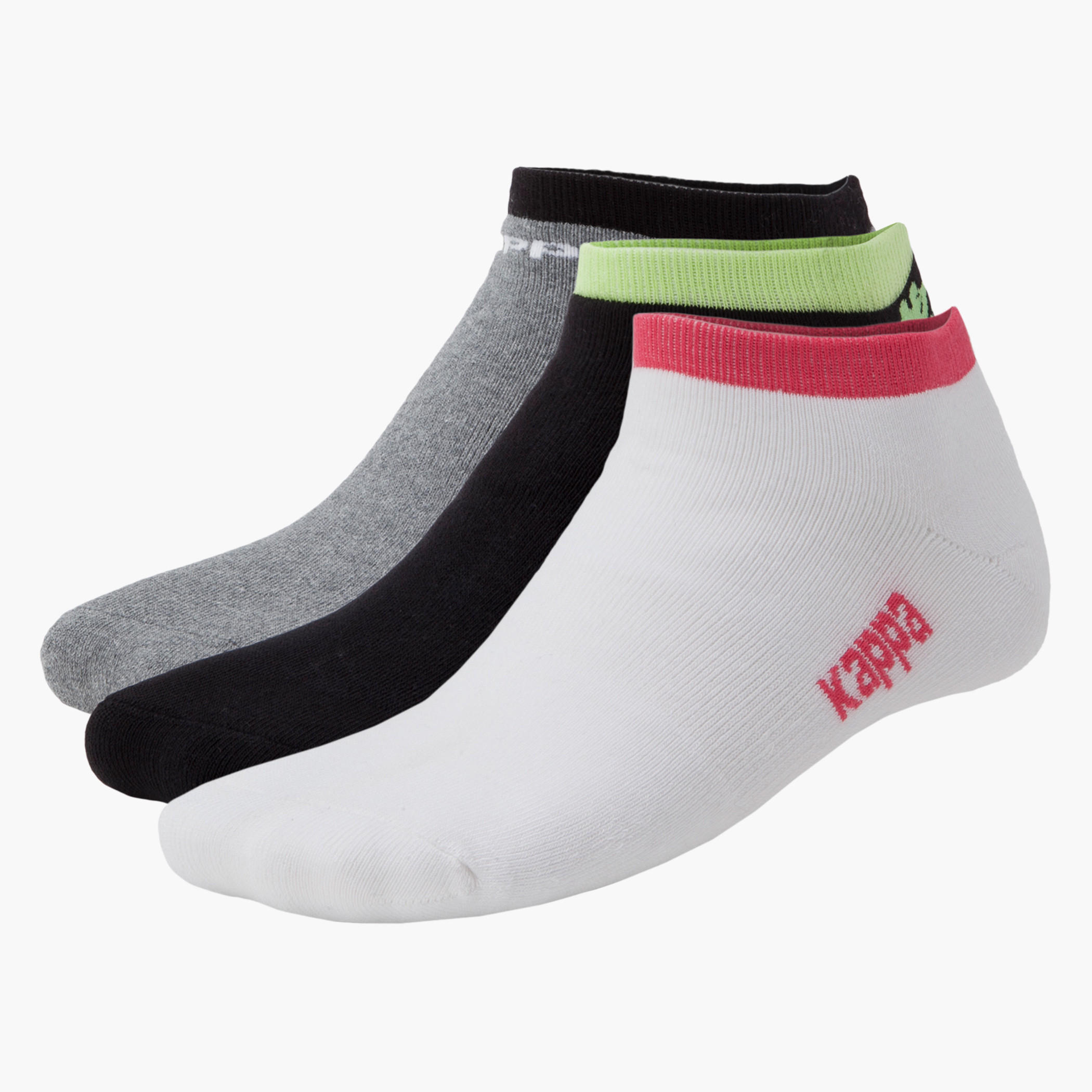 Kappa Ankle-length Socks - Set of 3-women-socksandstockings-image-1