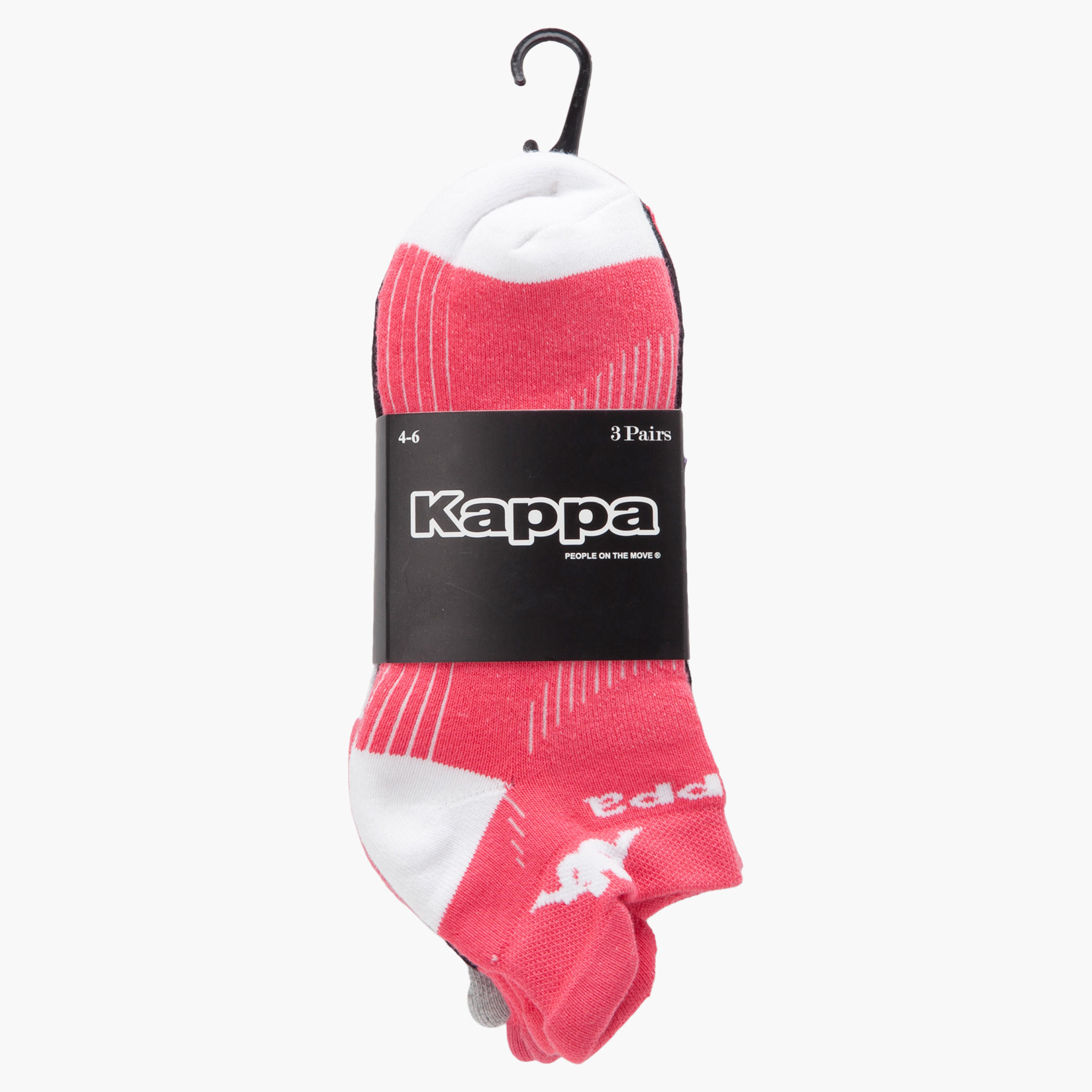 Striped Ankle-length Socks - Set of 3-women-socksandstockings-image-1