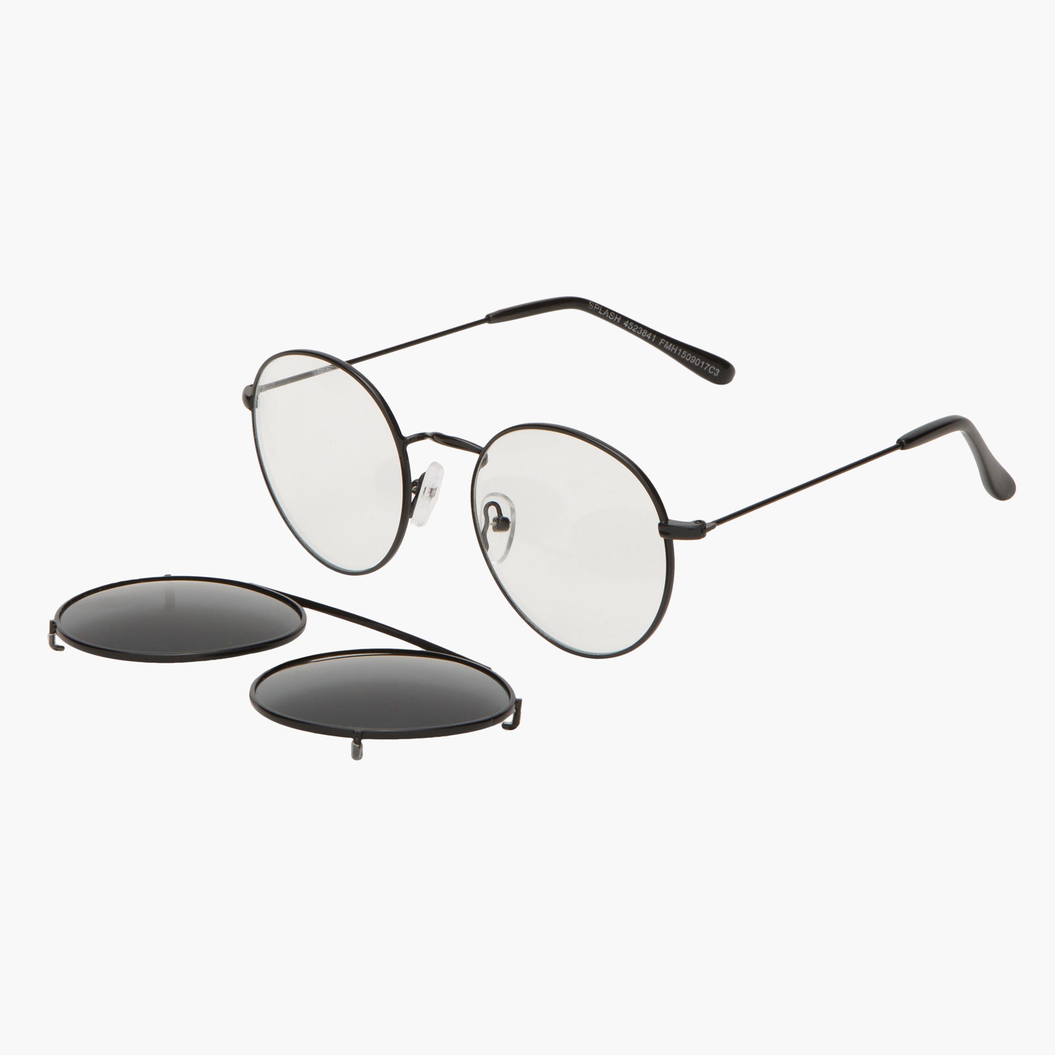Round Sunglasses with Detachable Frame-women-sunglasses-image-1