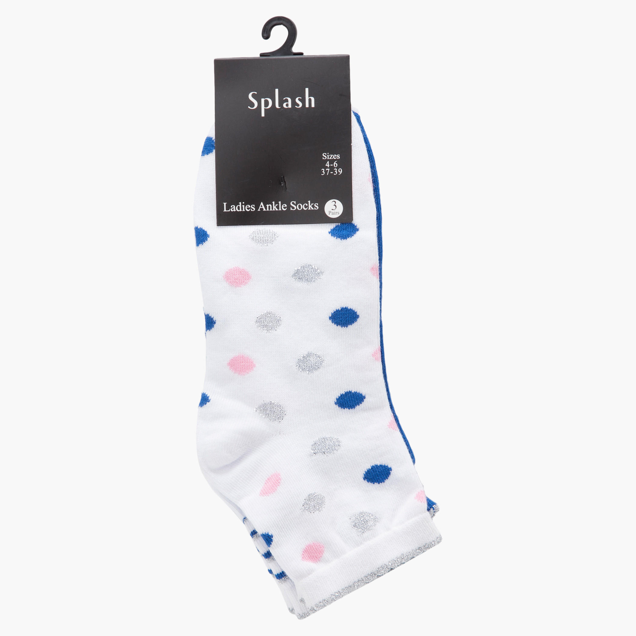 Assorted Ankle-length Socks - Set of 3-women-socksandstockings-image-1