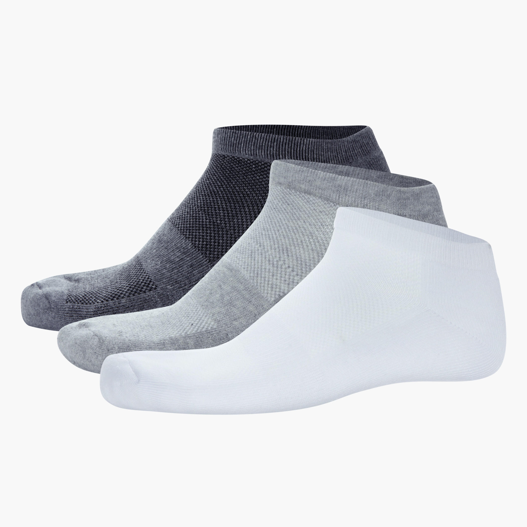 Ankle-length Sport Socks - Set of 3-men-socks-image-1