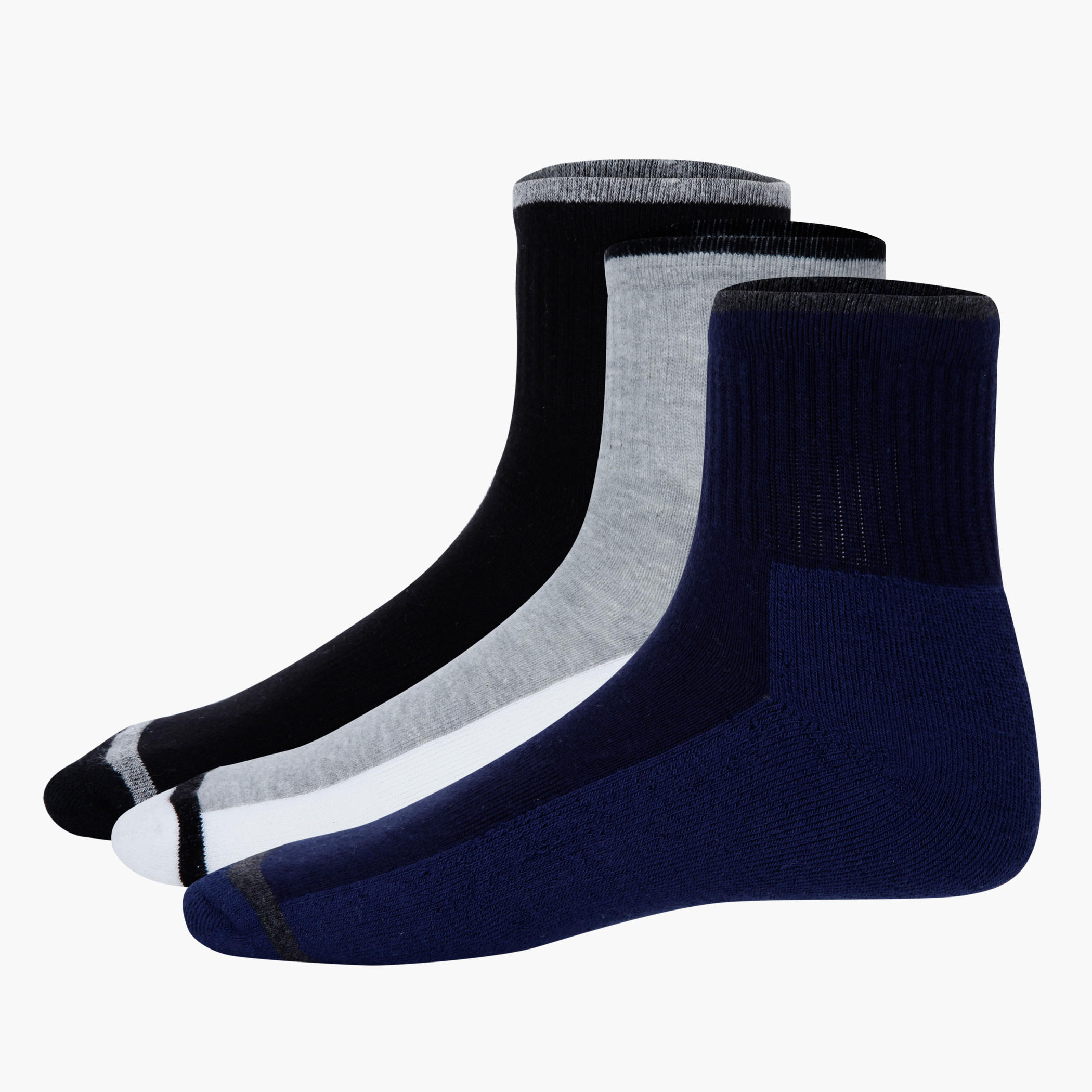 Assorted Sport Socks - Set of 3-men-socks-image-1