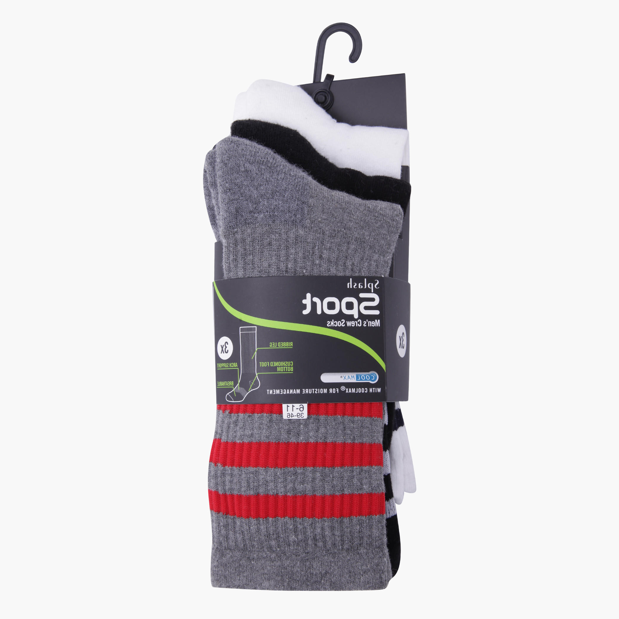 Dri-Fit Sport Socks - Set of 3-men-socks-image-2