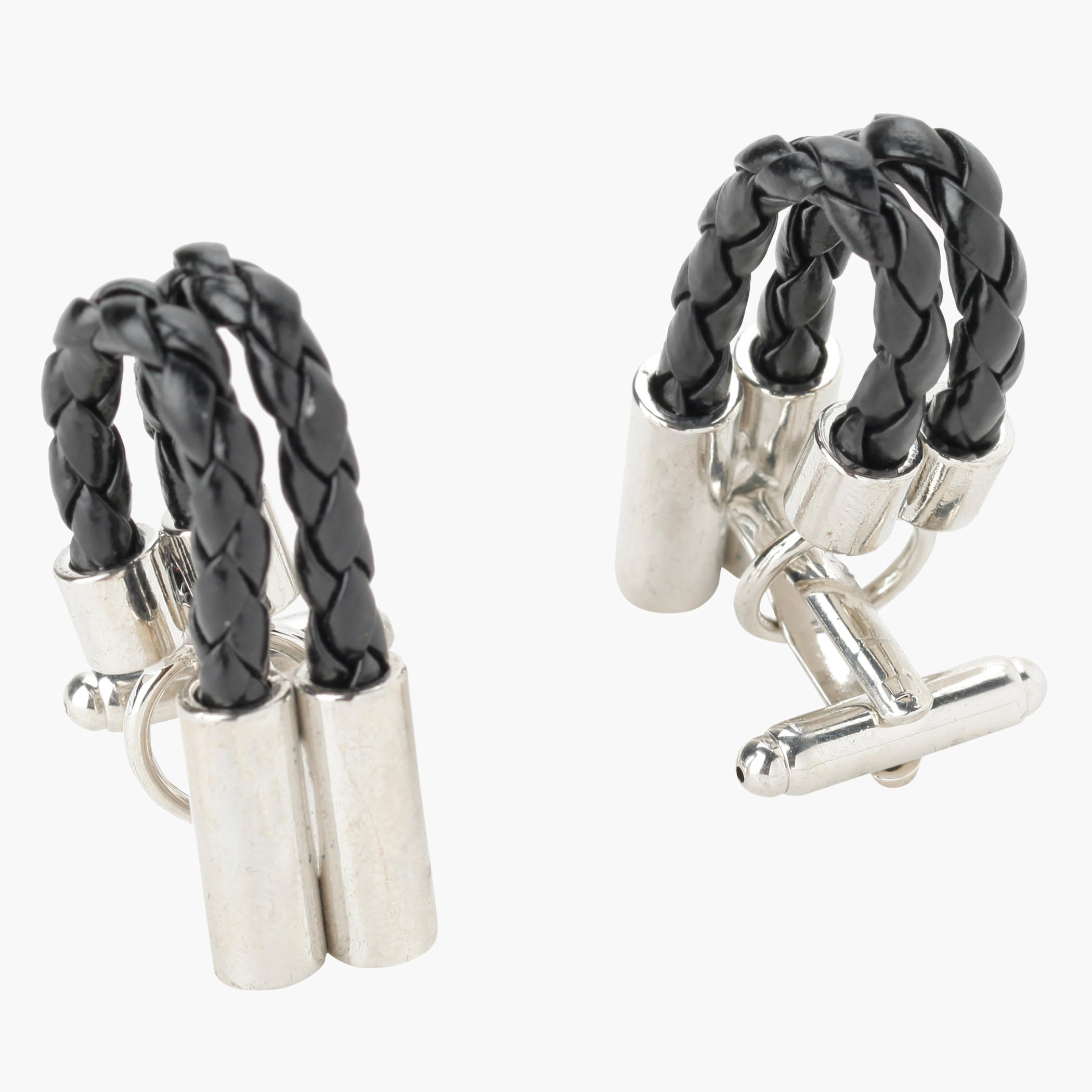 Braided Cufflinks-men-tiesandcufflinks-cufflinks-image-1