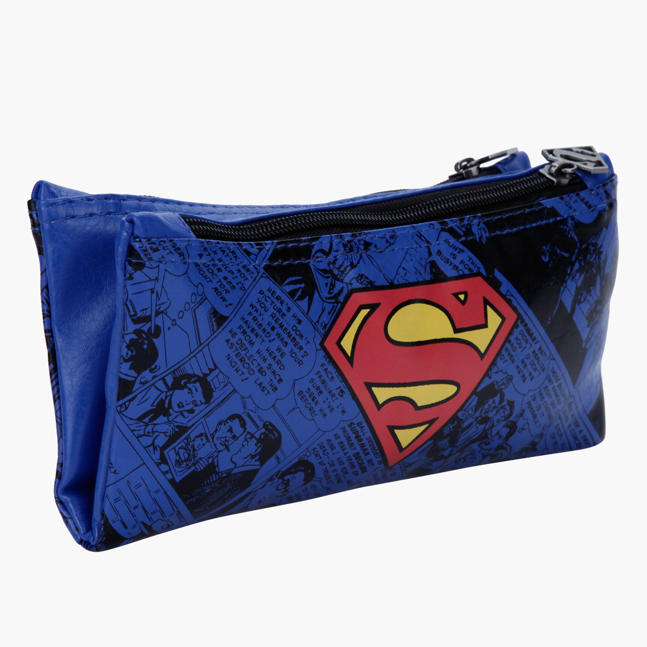 Superman Dual Pencil Pouch-men-beltsandwallets-wallets-image-3