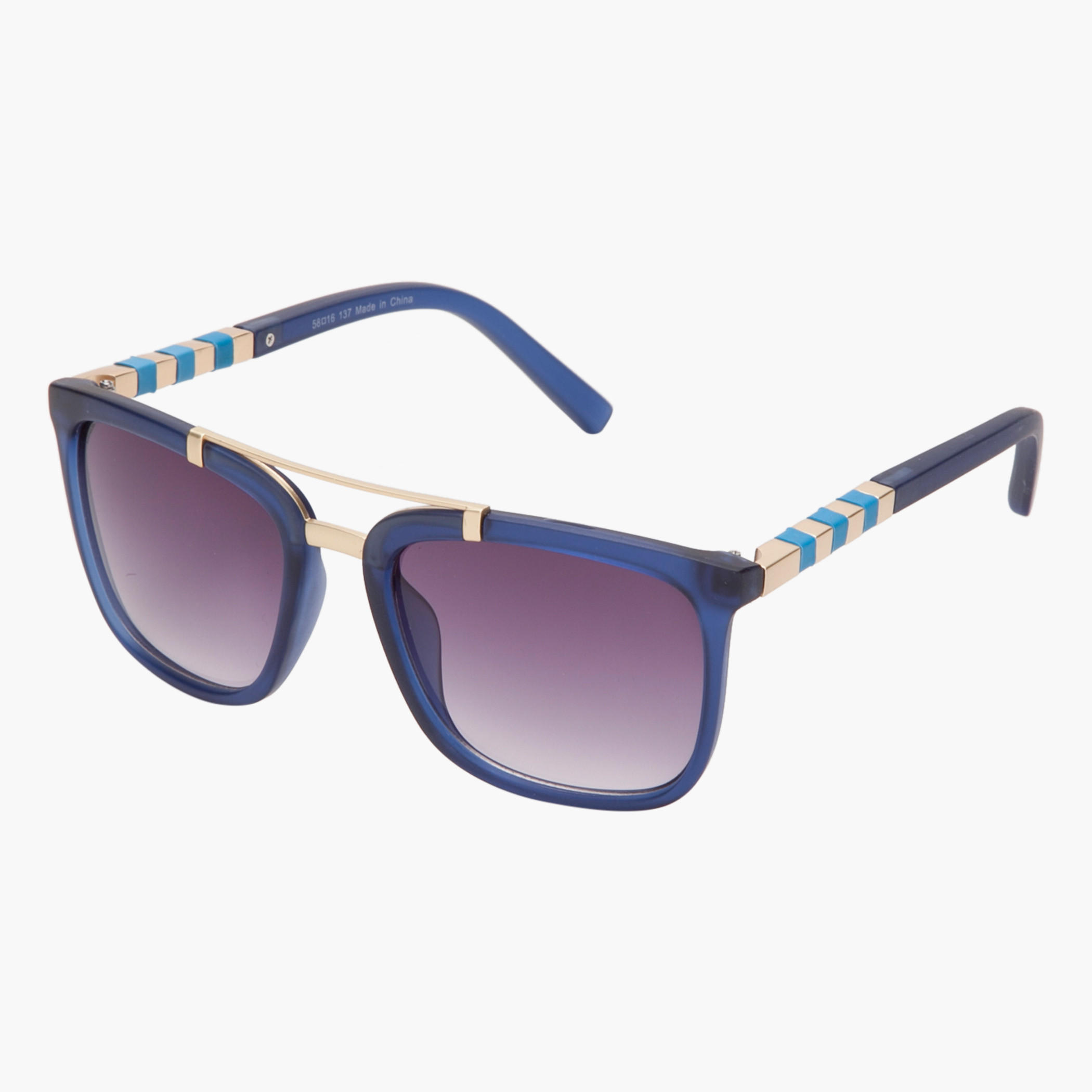 Square Gild-accented Sunglasses-women-sunglasses-image-1