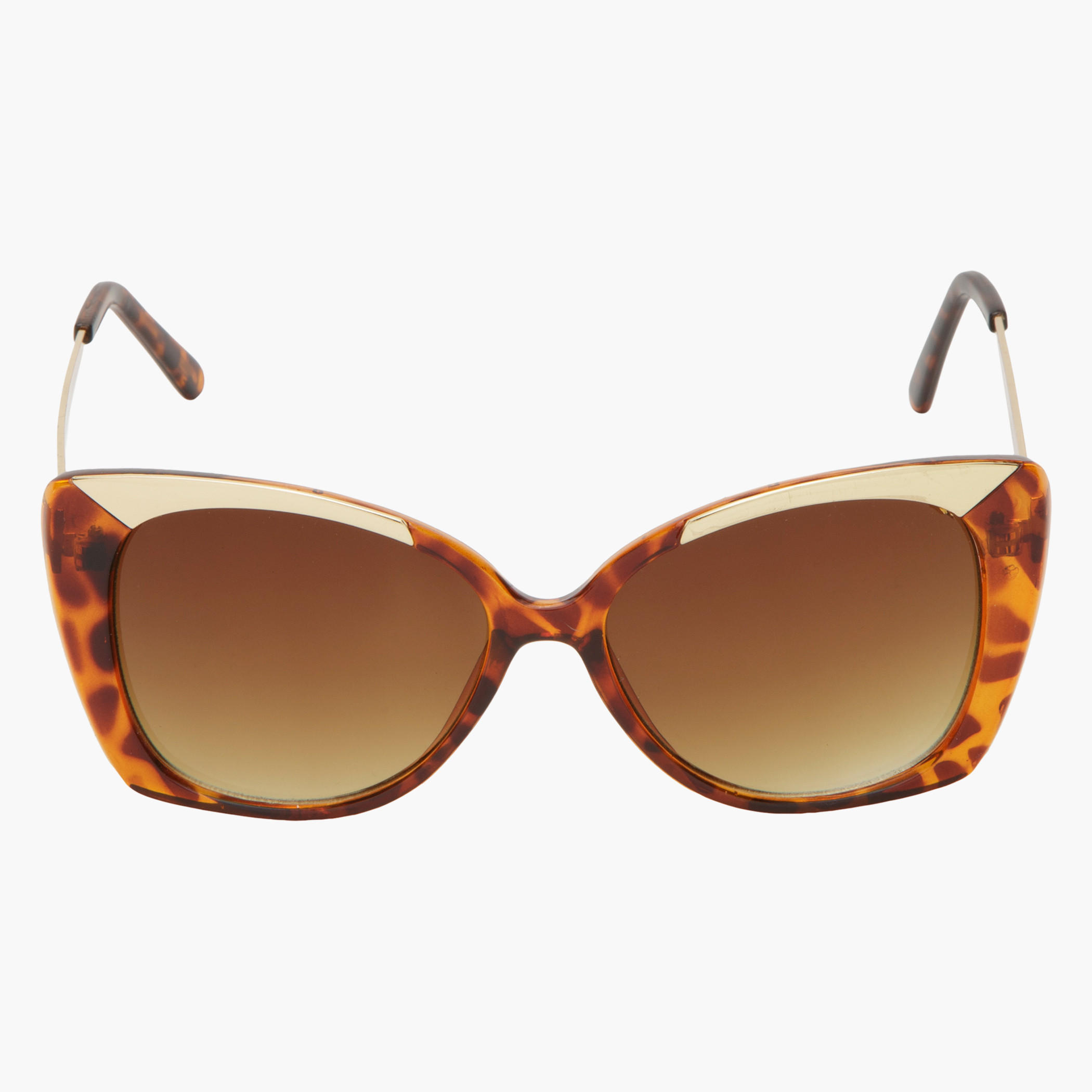Gilded Cat Eye Sunglasses-women-sunglasses-image-2