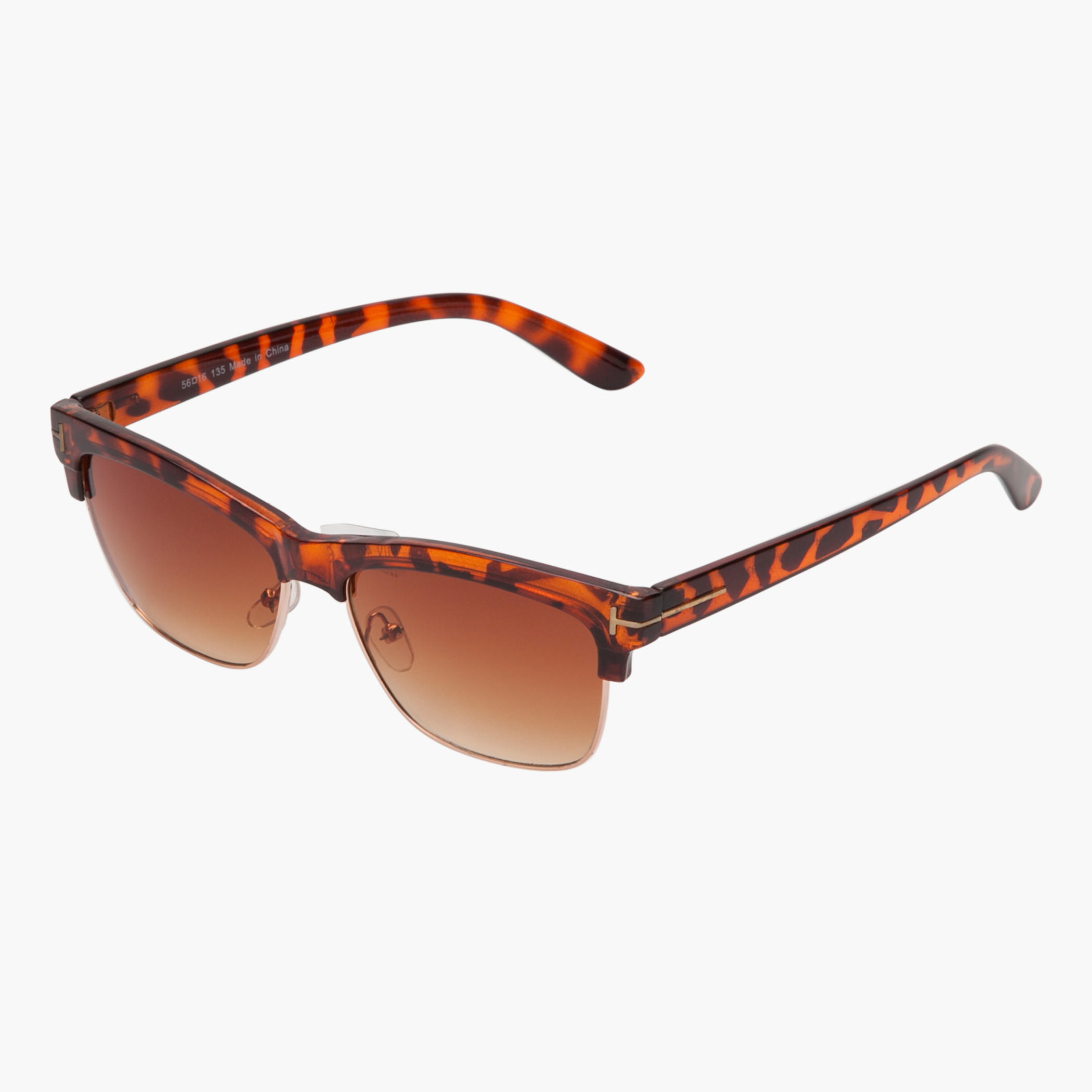 Animal Print Wayfarer Sunglasses-women-sunglasses-image-1