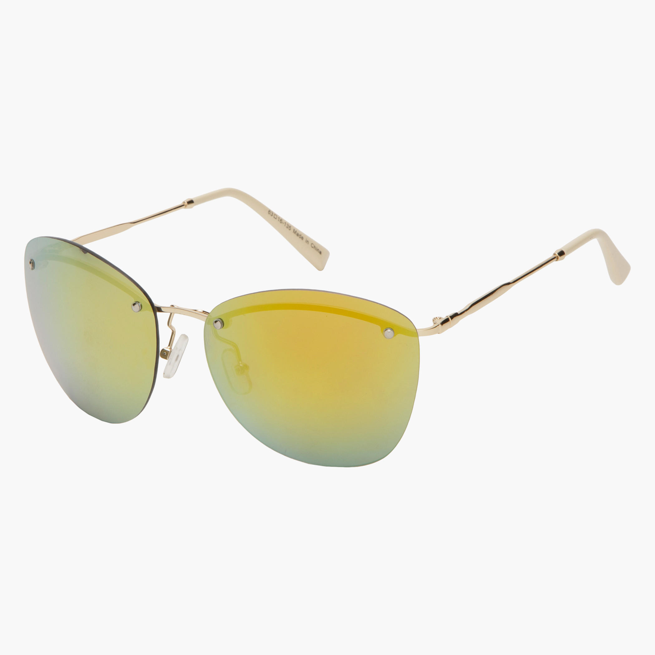 Rimless Aviator Sunglasses-women-sunglasses-image-1