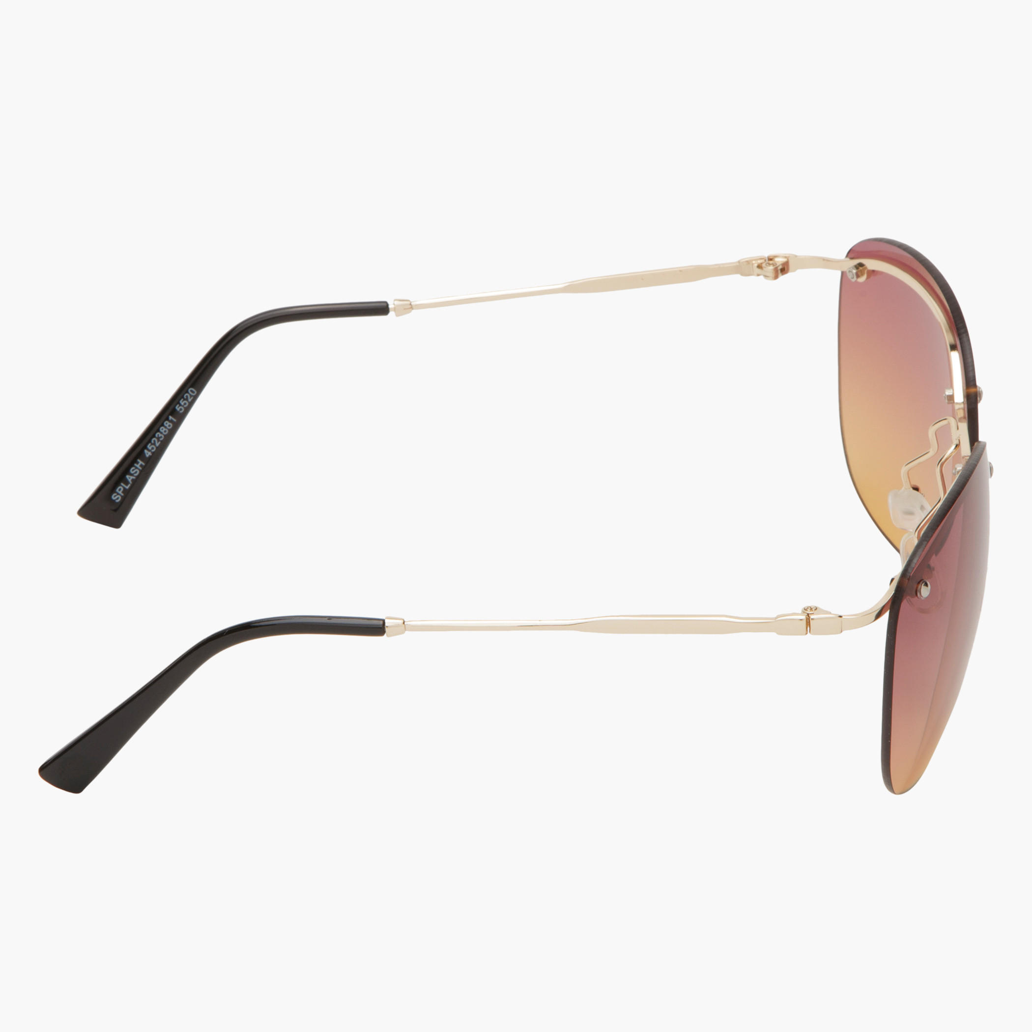 Rimless Aviator Sunglasses-women-sunglasses-image-4