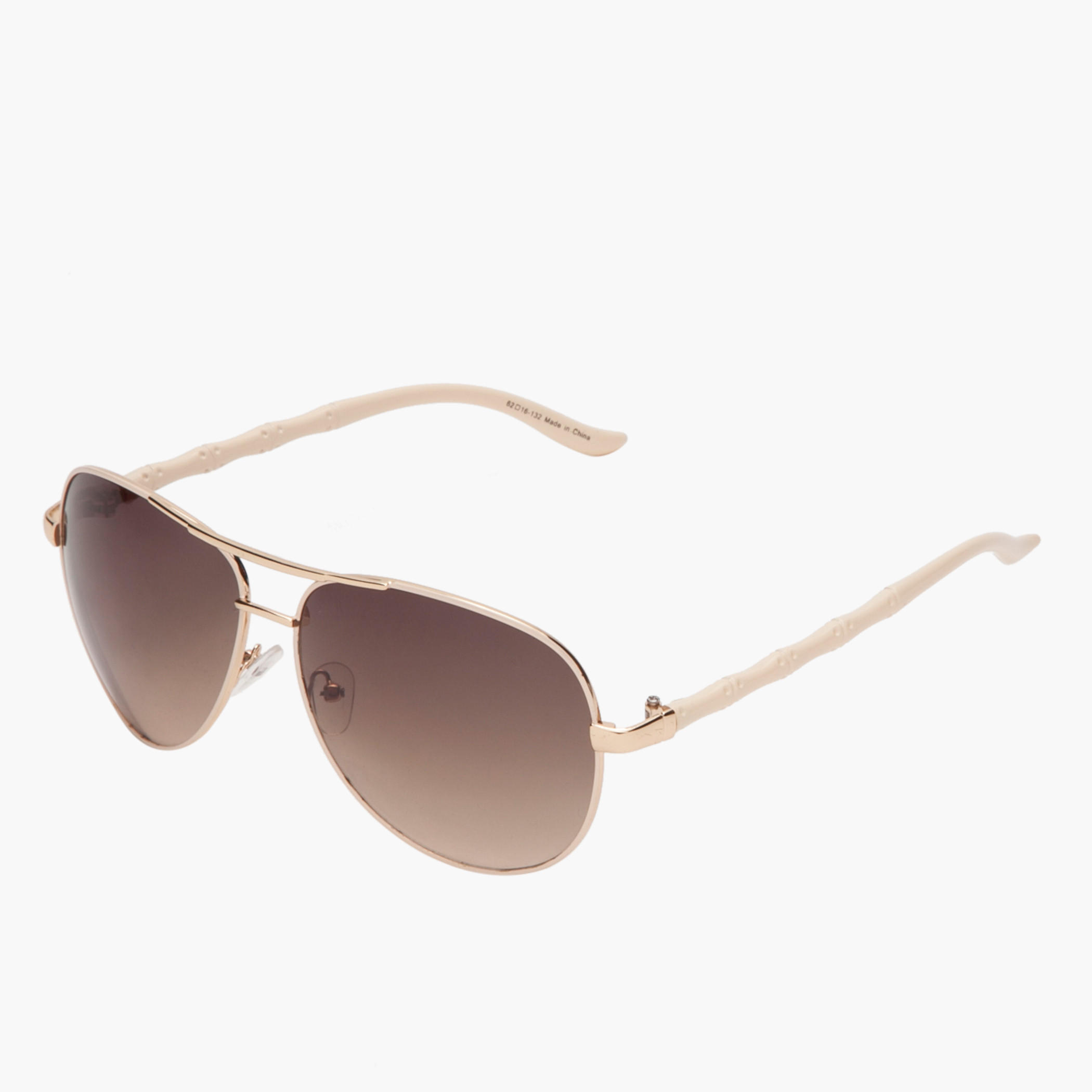Textured Aviator Sunglasses-women-sunglasses-image-4