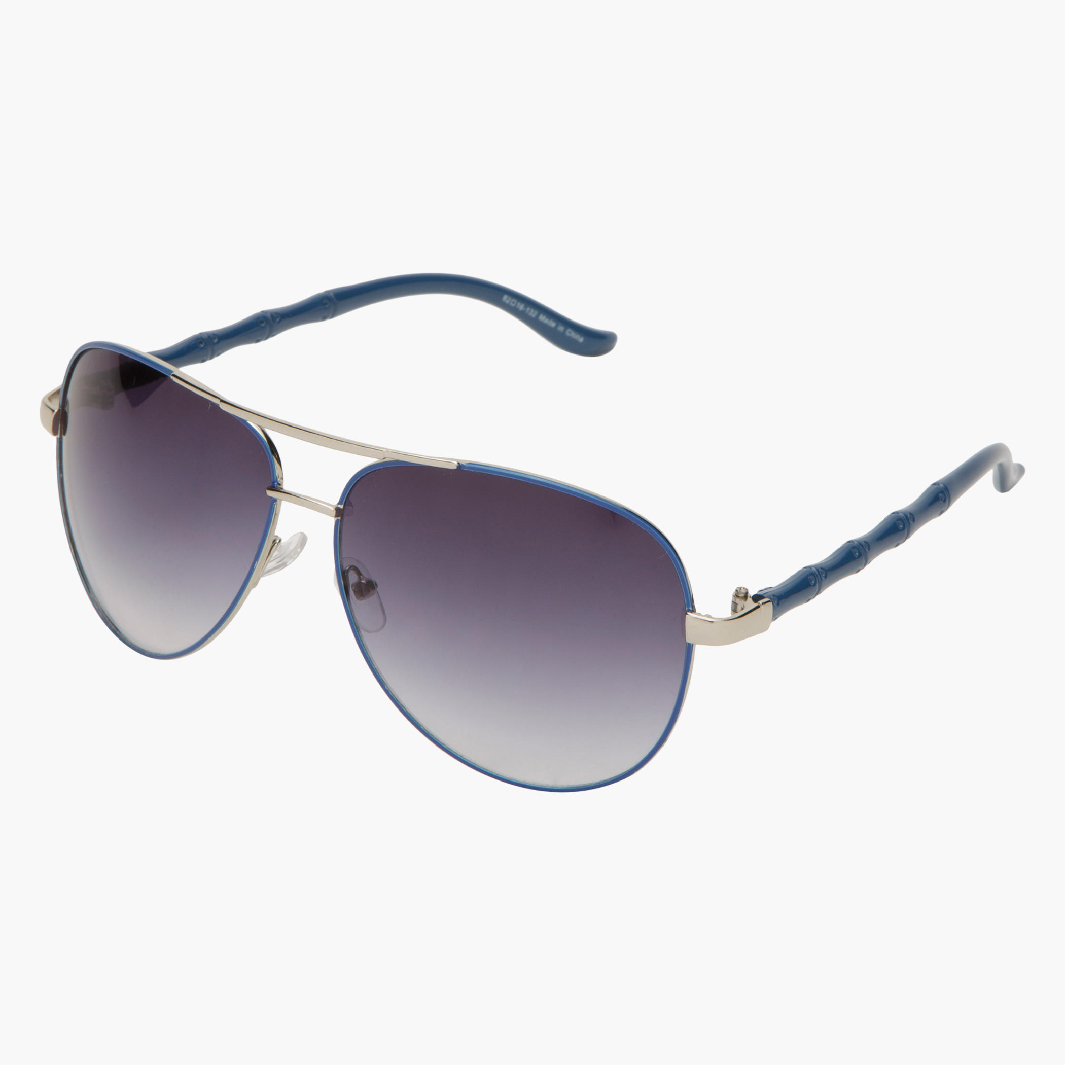 Textured Aviator Sunglasses-women-sunglasses-image-3