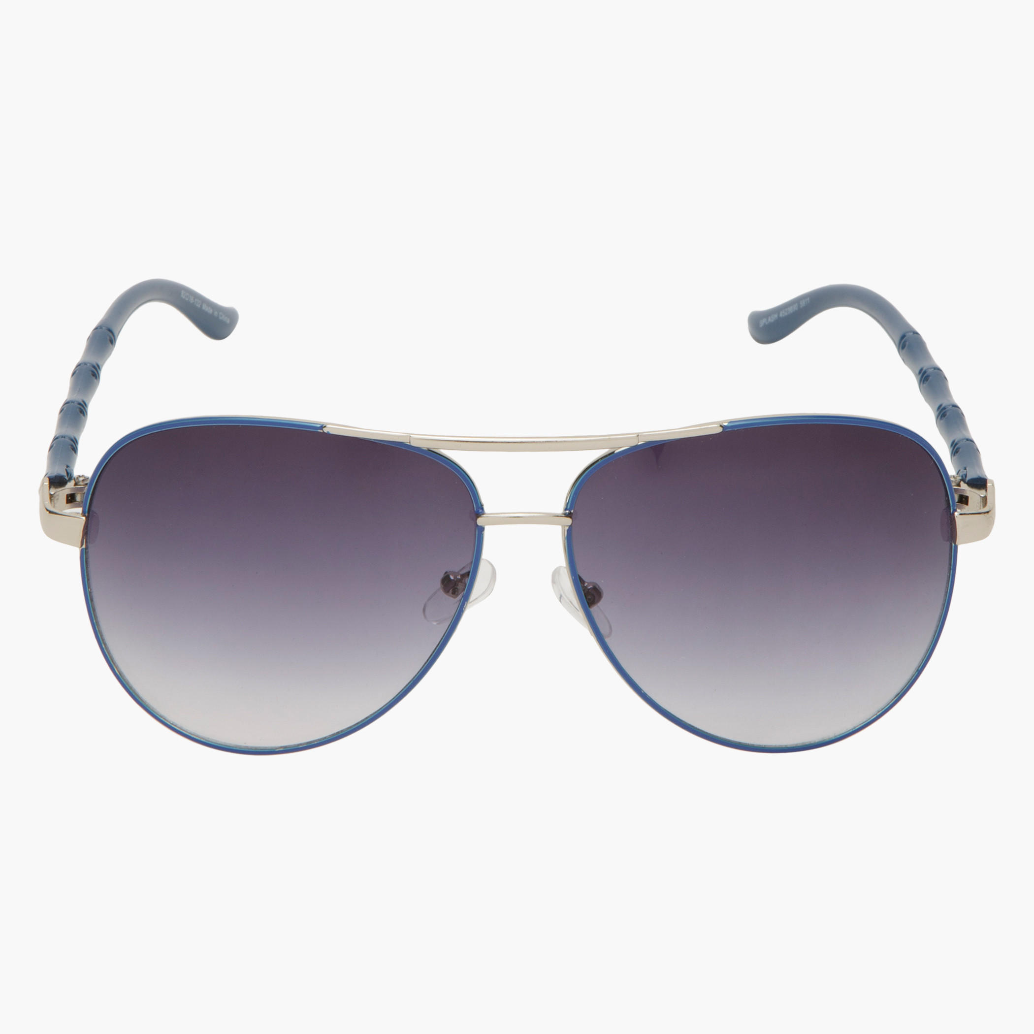 Textured Aviator Sunglasses-women-sunglasses-image-2