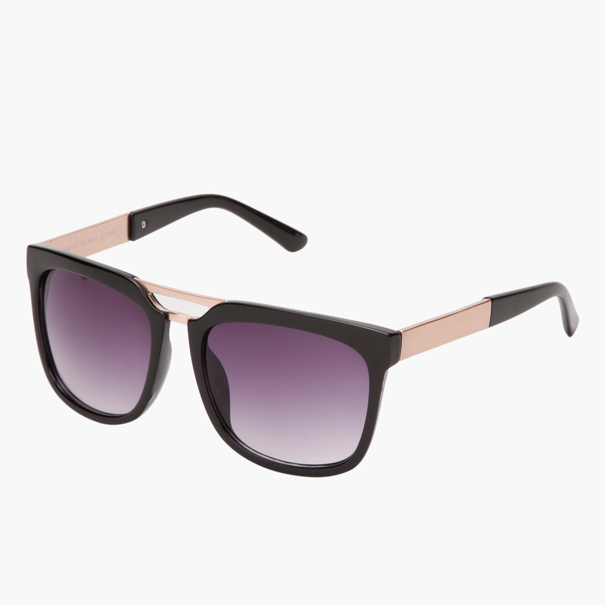 Gild-accented Wayfarer Sunglasses-women-sunglasses-image-1