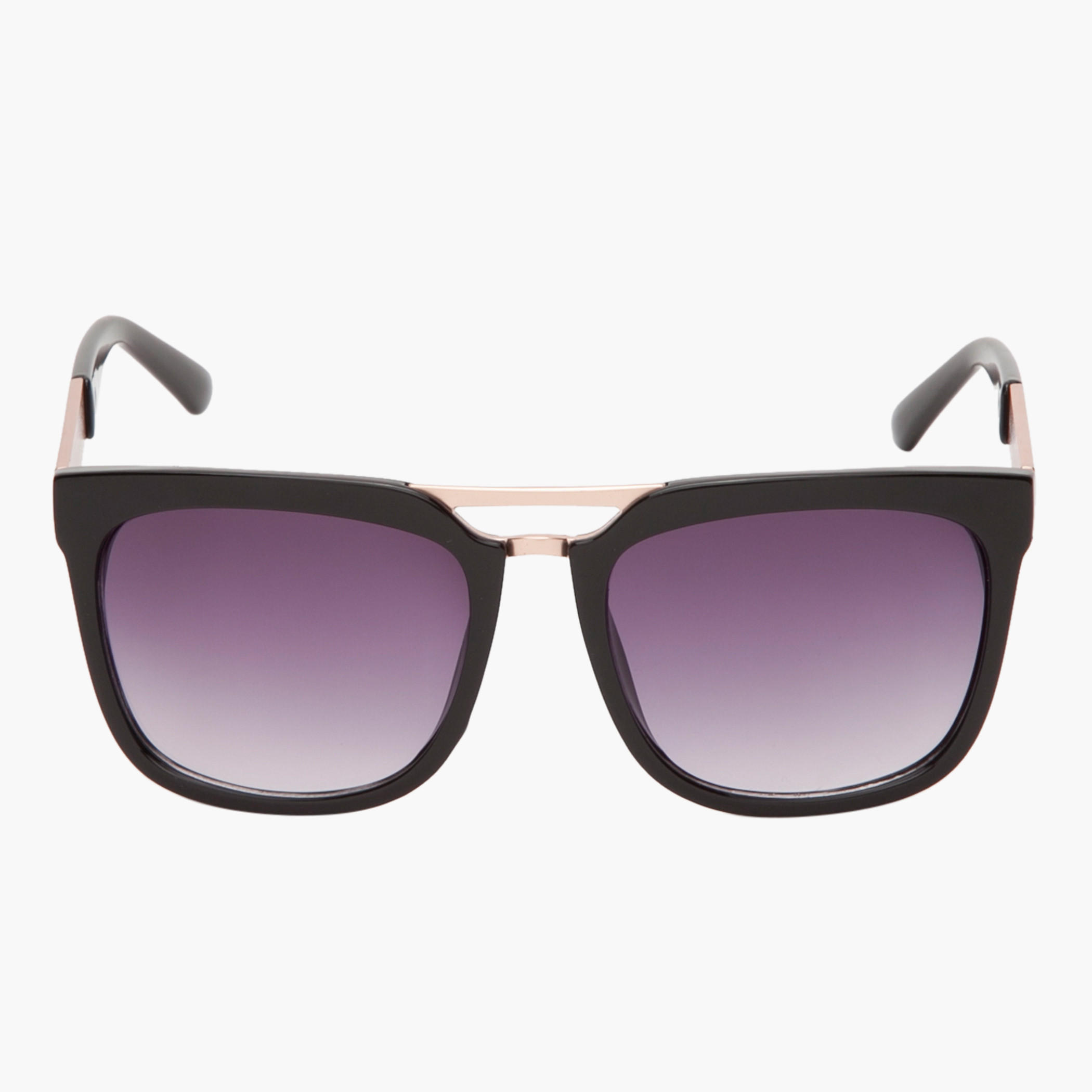 Gild-accented Wayfarer Sunglasses-women-sunglasses-image-2