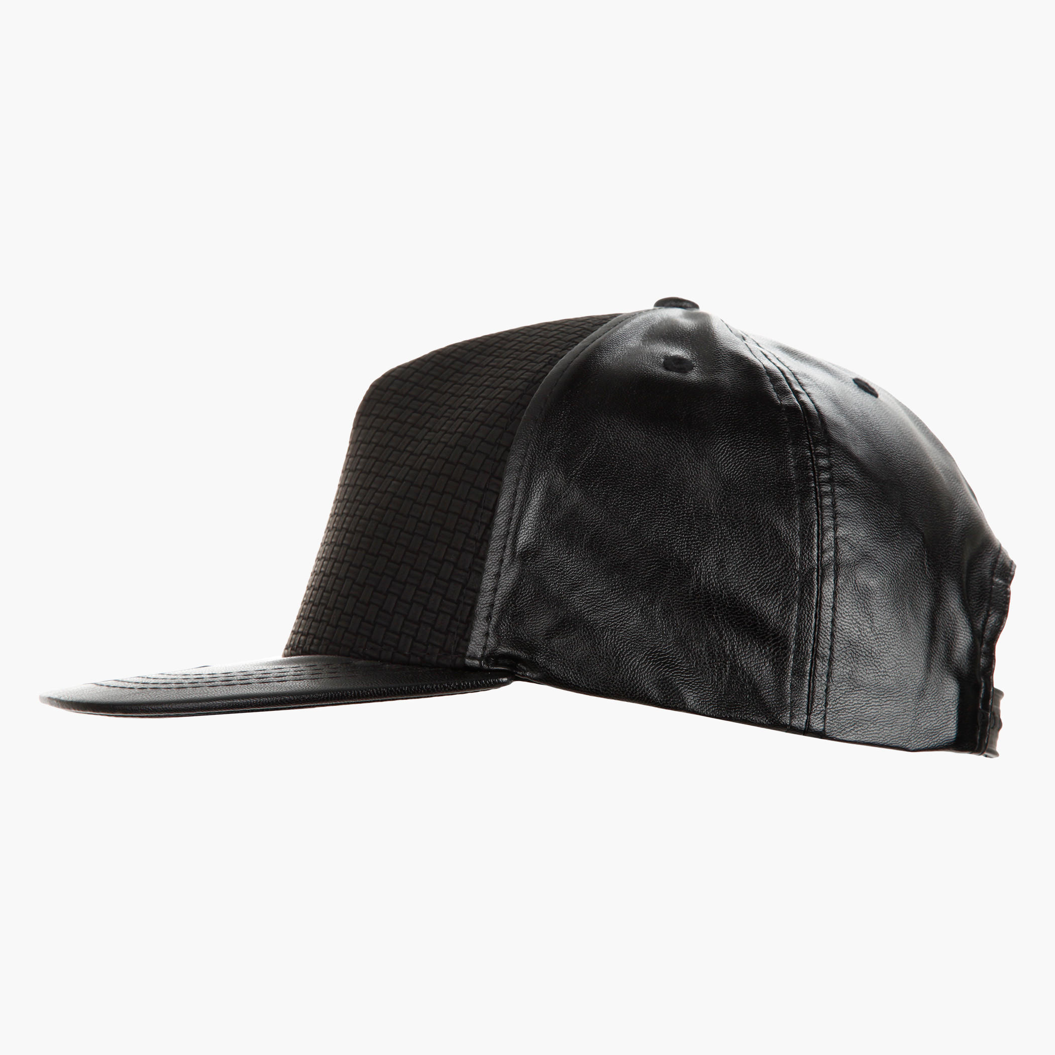Textured Baseball Cap-men-caps-image-2