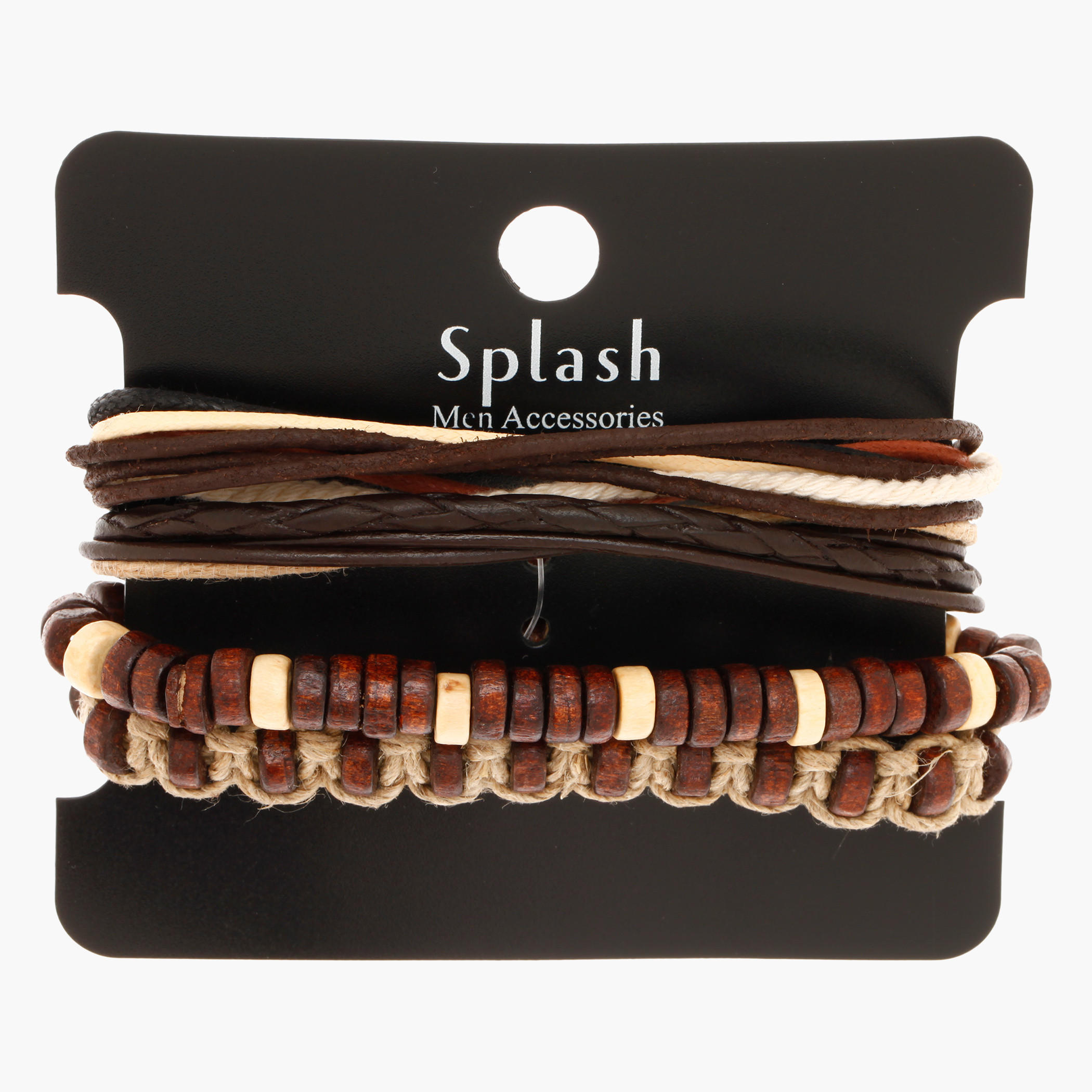 Beaded Stackable Bracelet Set-men-watchesandjewellery-bracelets-image-1
