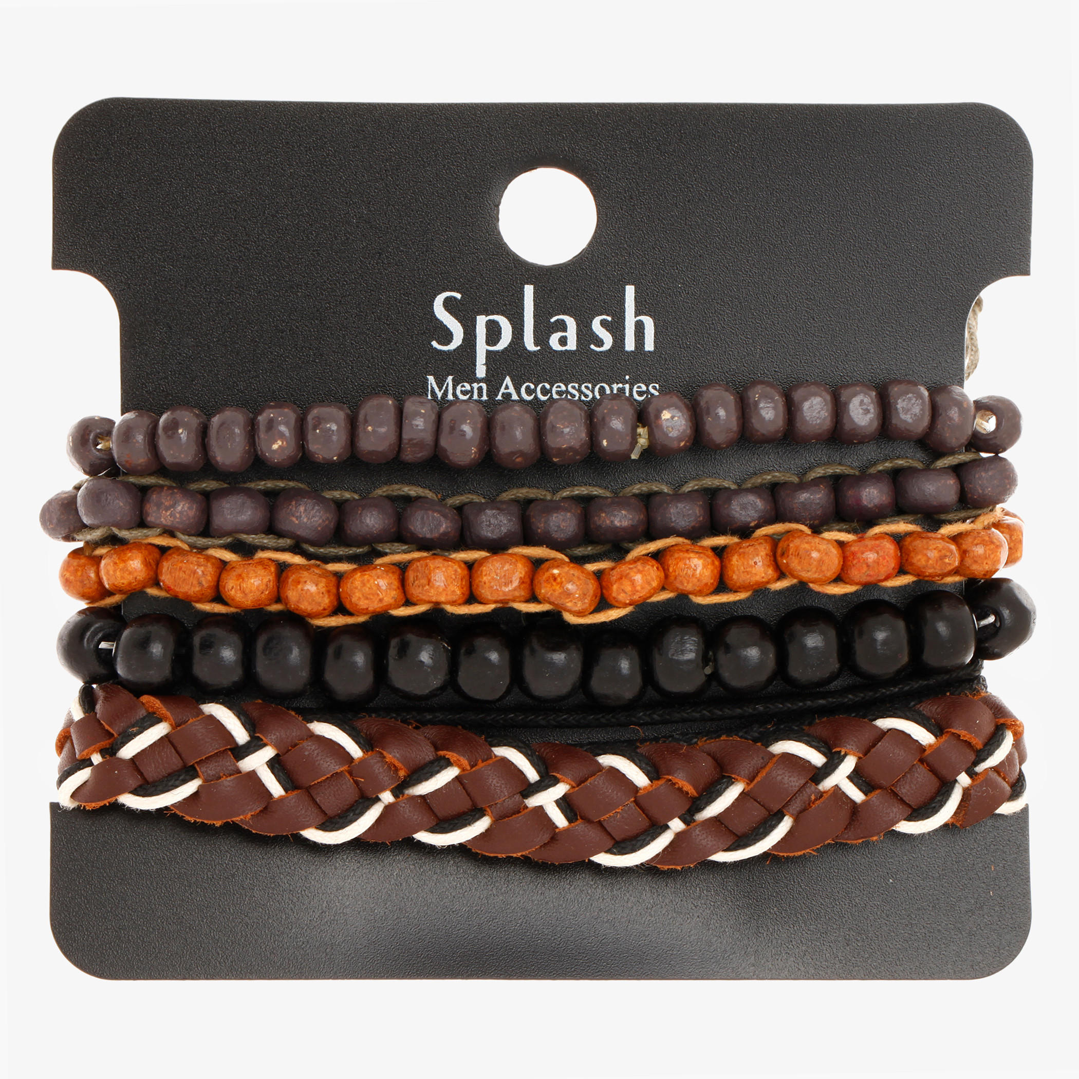 Beaded Stackable Bracelet Set-men-watchesandjewellery-bracelets-image-1