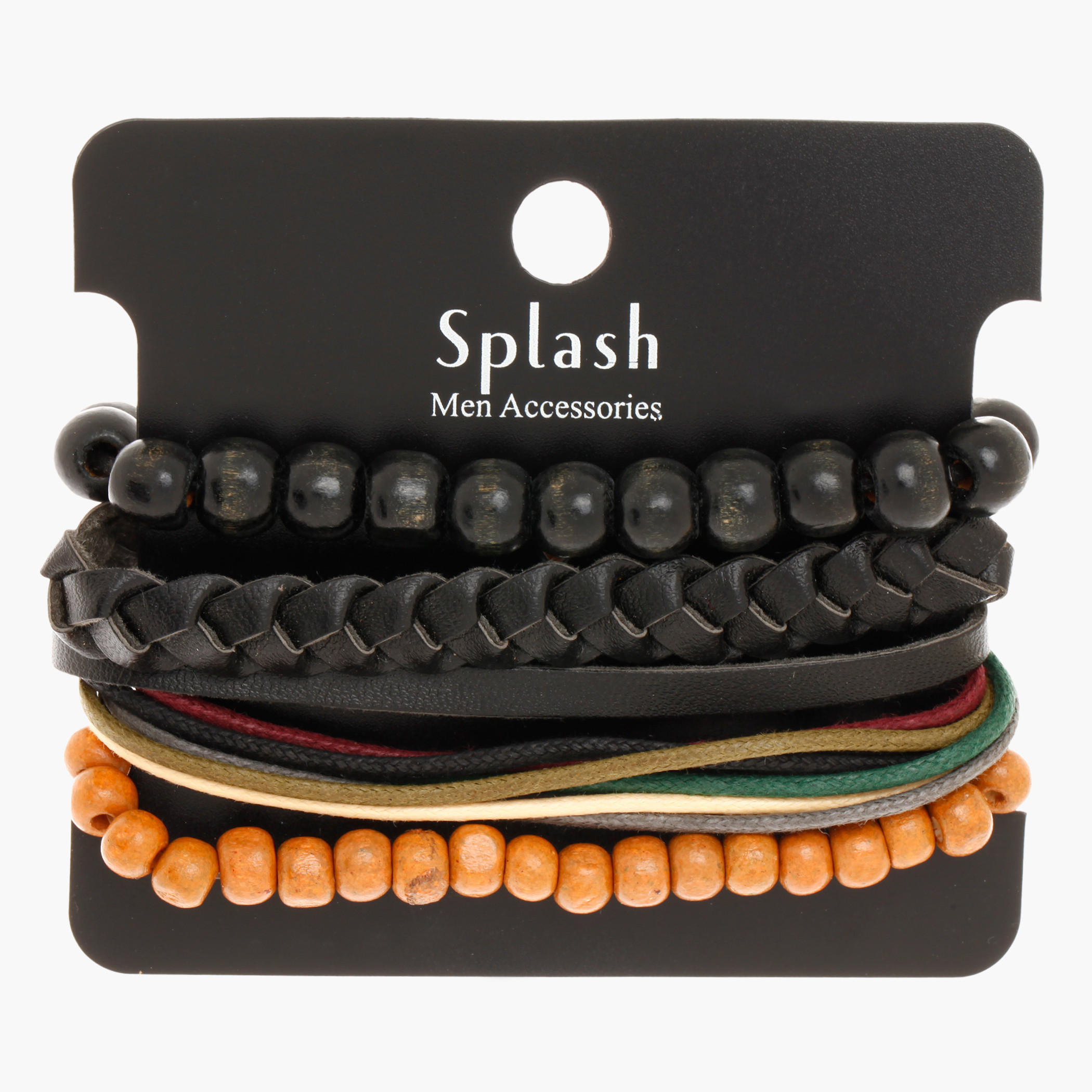 Beaded Stackable Bracelet Set-men-watchesandjewellery-bracelets-image-1