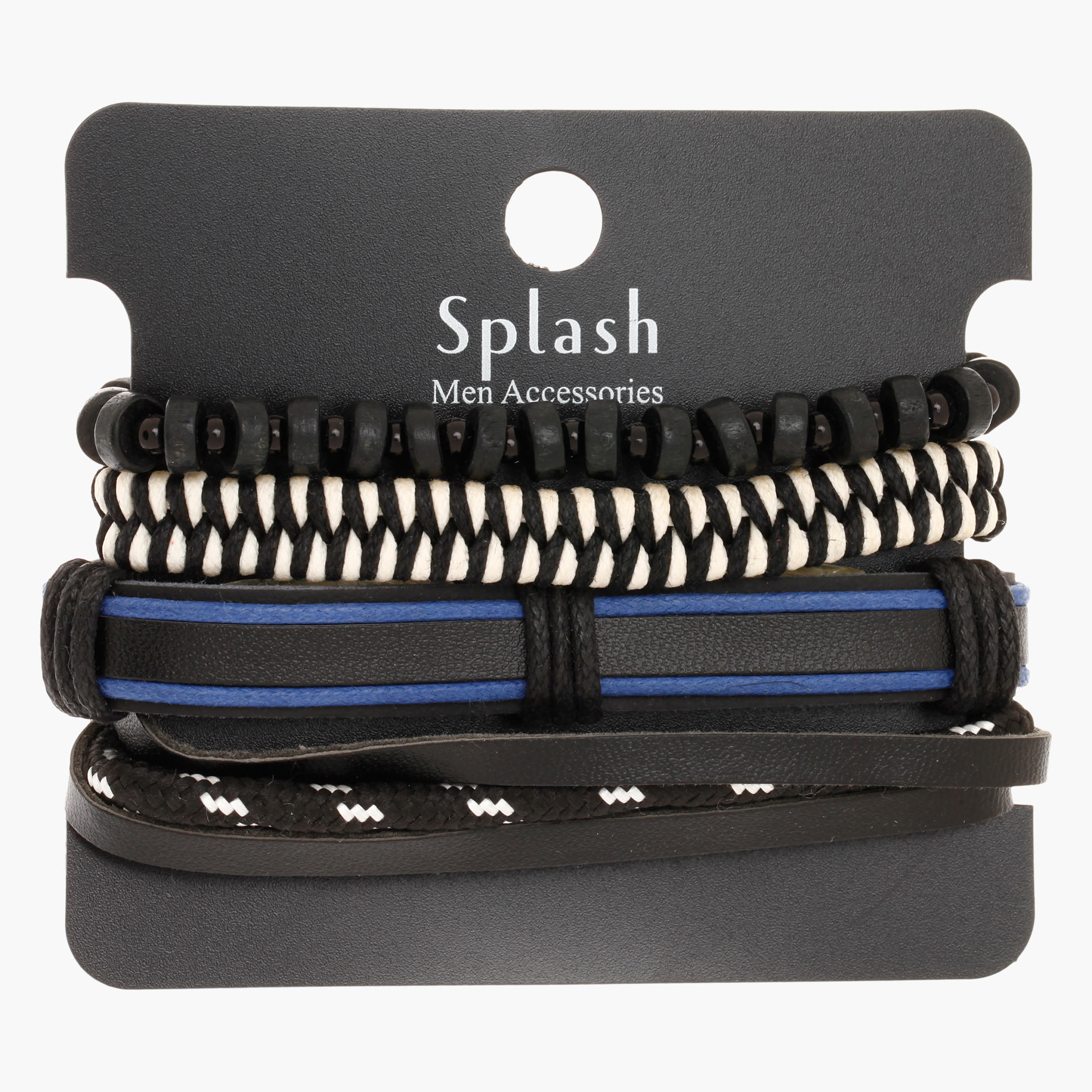 Beaded Stackable Bracelet Set-men-watchesandjewellery-bracelets-image-1