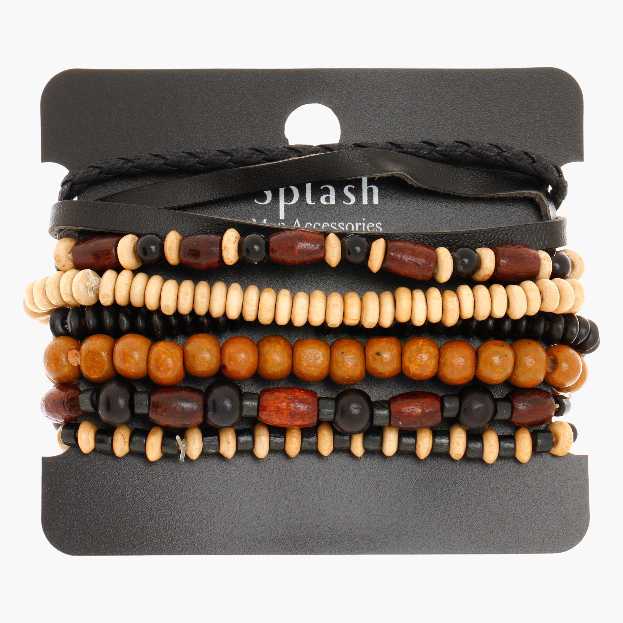 Beaded Stackable Bracelet Set-men-watchesandjewellery-bracelets-image-1