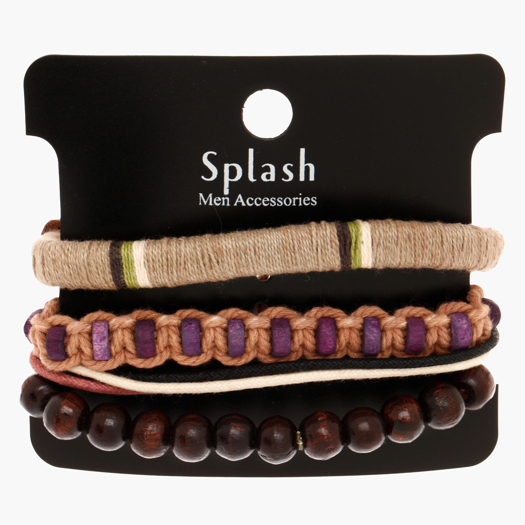 Beaded Stackable Bracelet Set-men-watchesandjewellery-bracelets-image-1