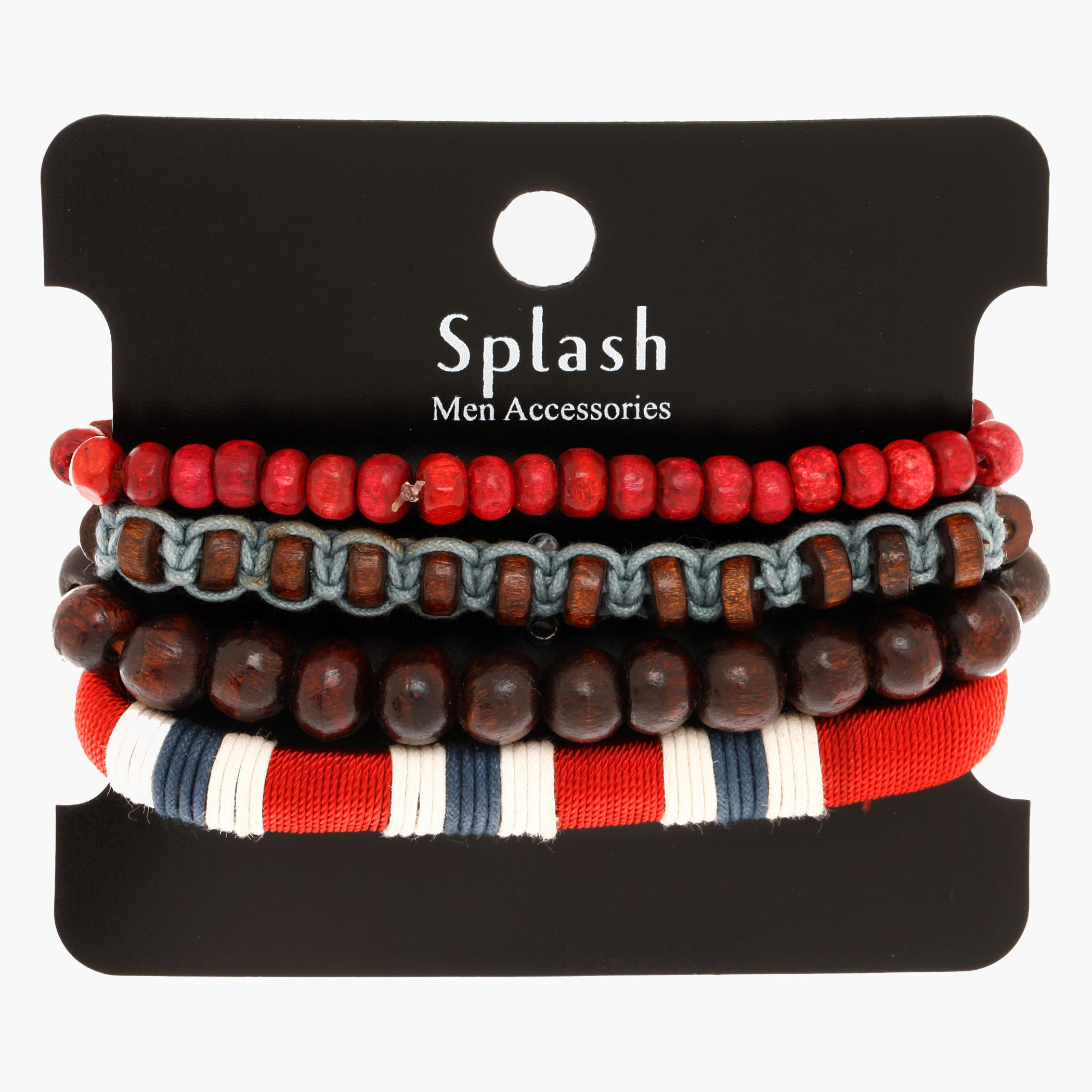 Beaded Stackable Bracelet Set-men-watchesandjewellery-bracelets-image-1