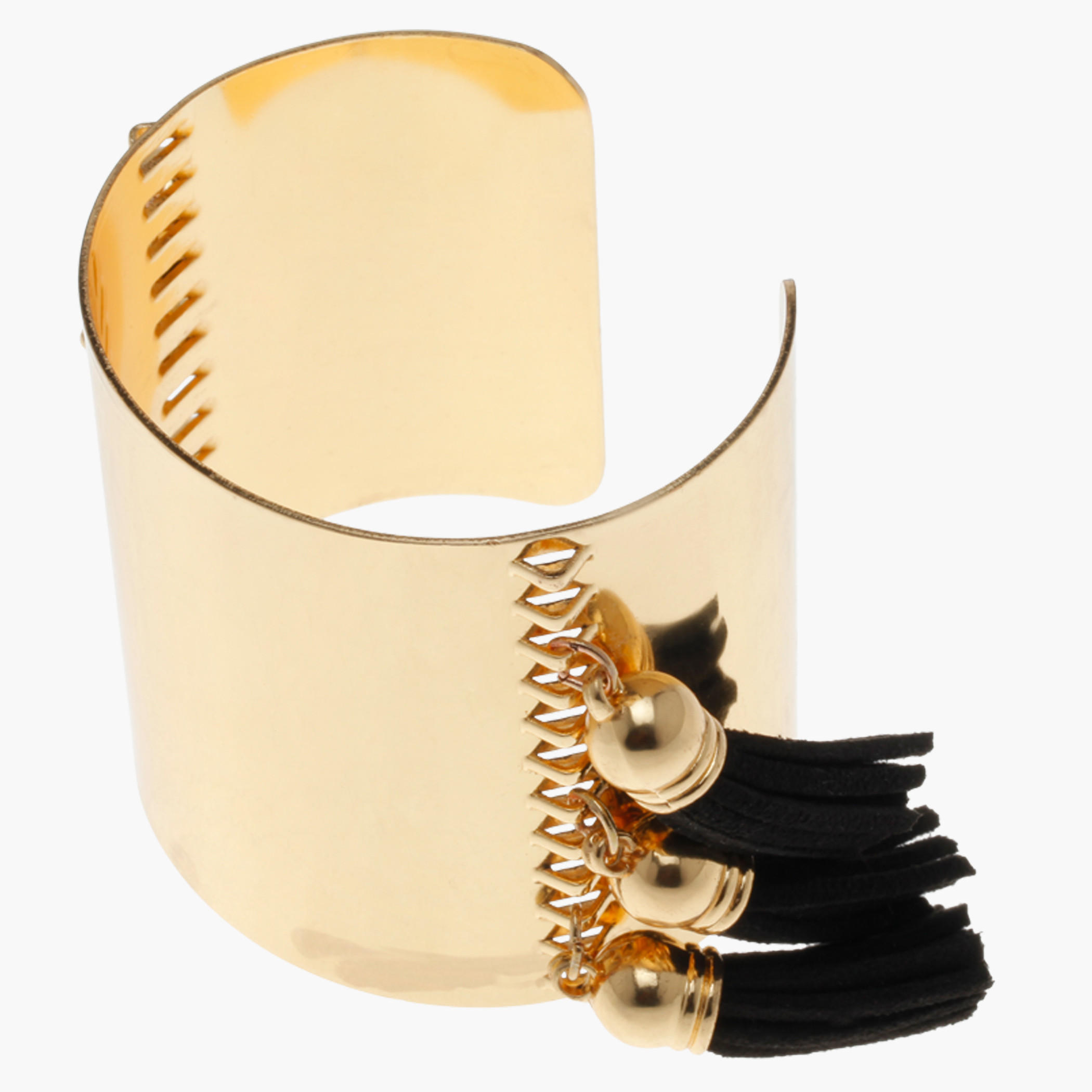 Tasselled Cuff Bracelet-women-watchesandjewellery-jewellery-banglesandbracelets-image-2