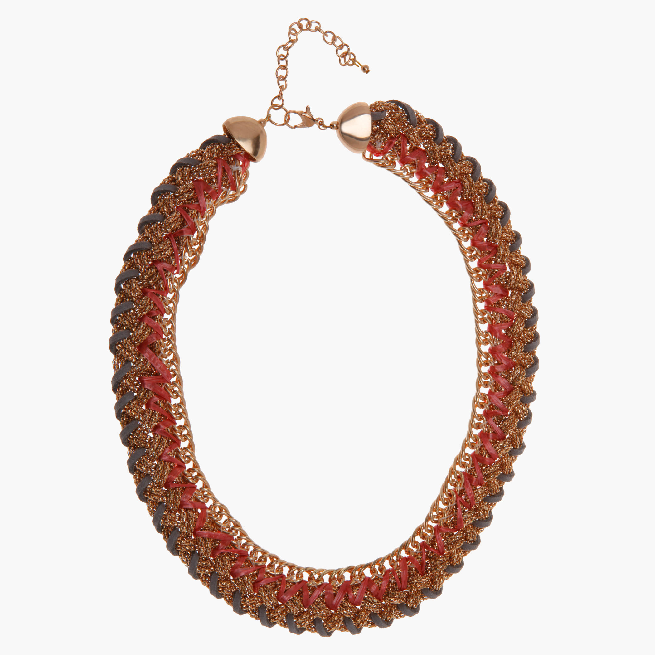 Braided Necklace-women-watchesandjewellery-jewellery-necklacesandpendants-image-2