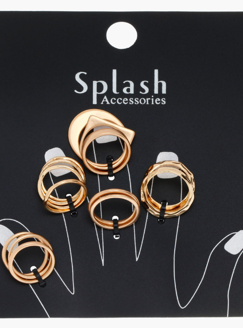 Metallic Stackable Rings Set-women-watchesandjewellery-jewellery-rings-image-1