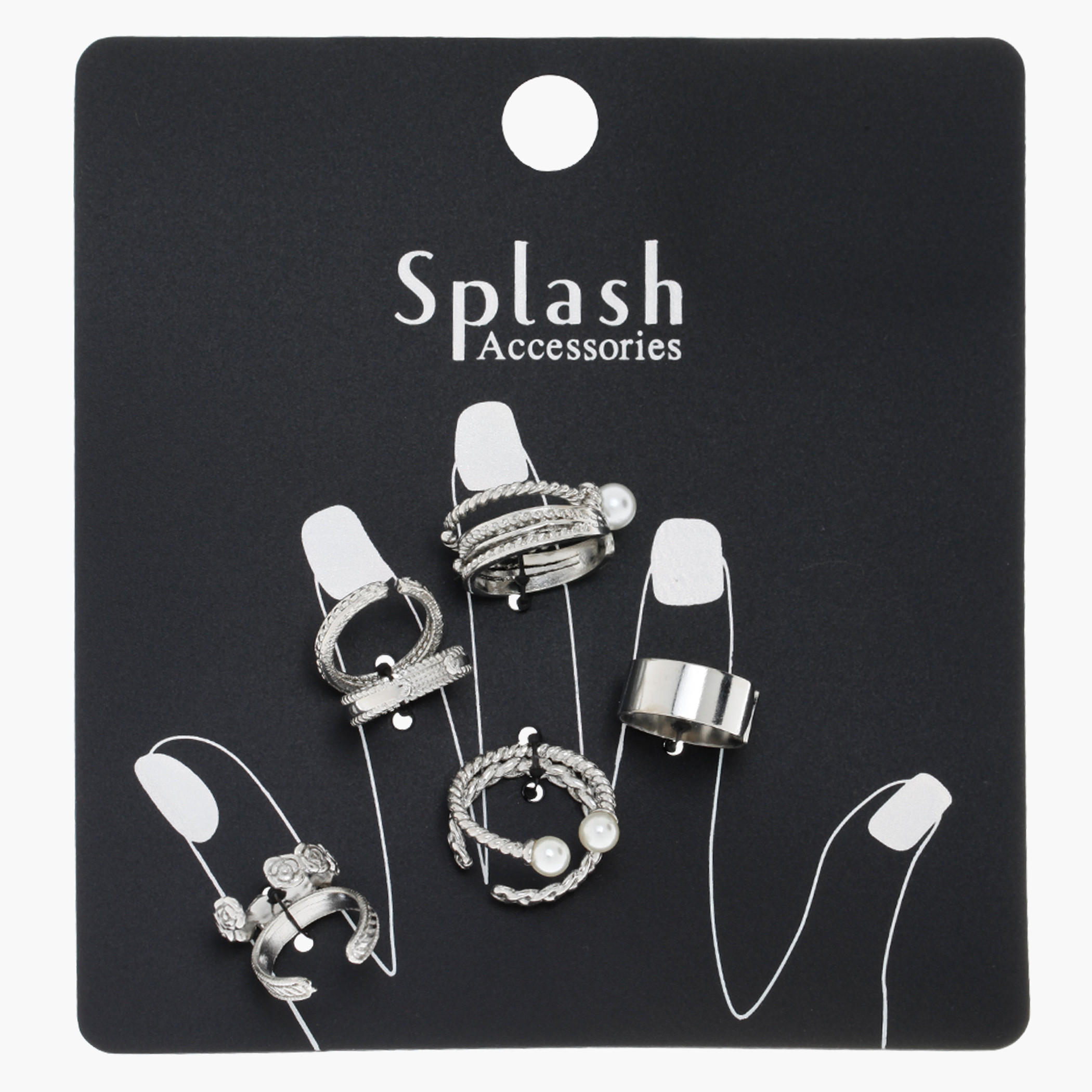 Metallic Stackable Rings Set-women-watchesandjewellery-jewellery-rings-image-1