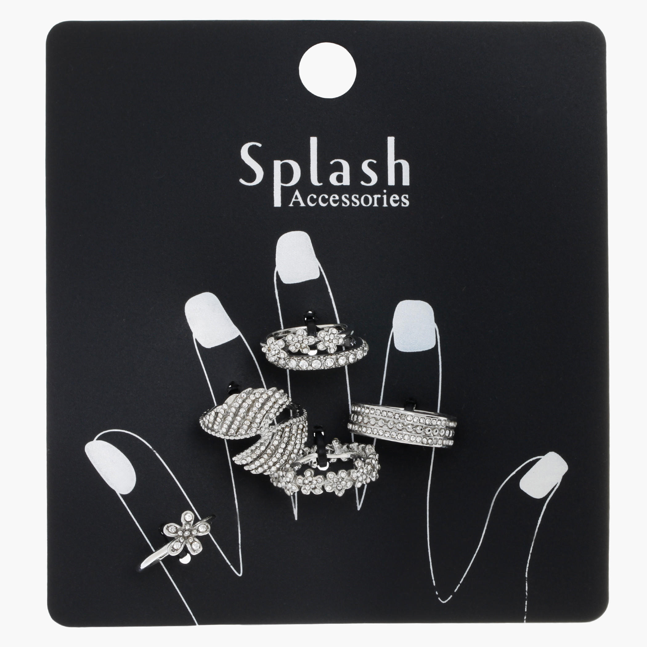 Embellished Stackable Rings Set-women-watchesandjewellery-jewellery-rings-image-1