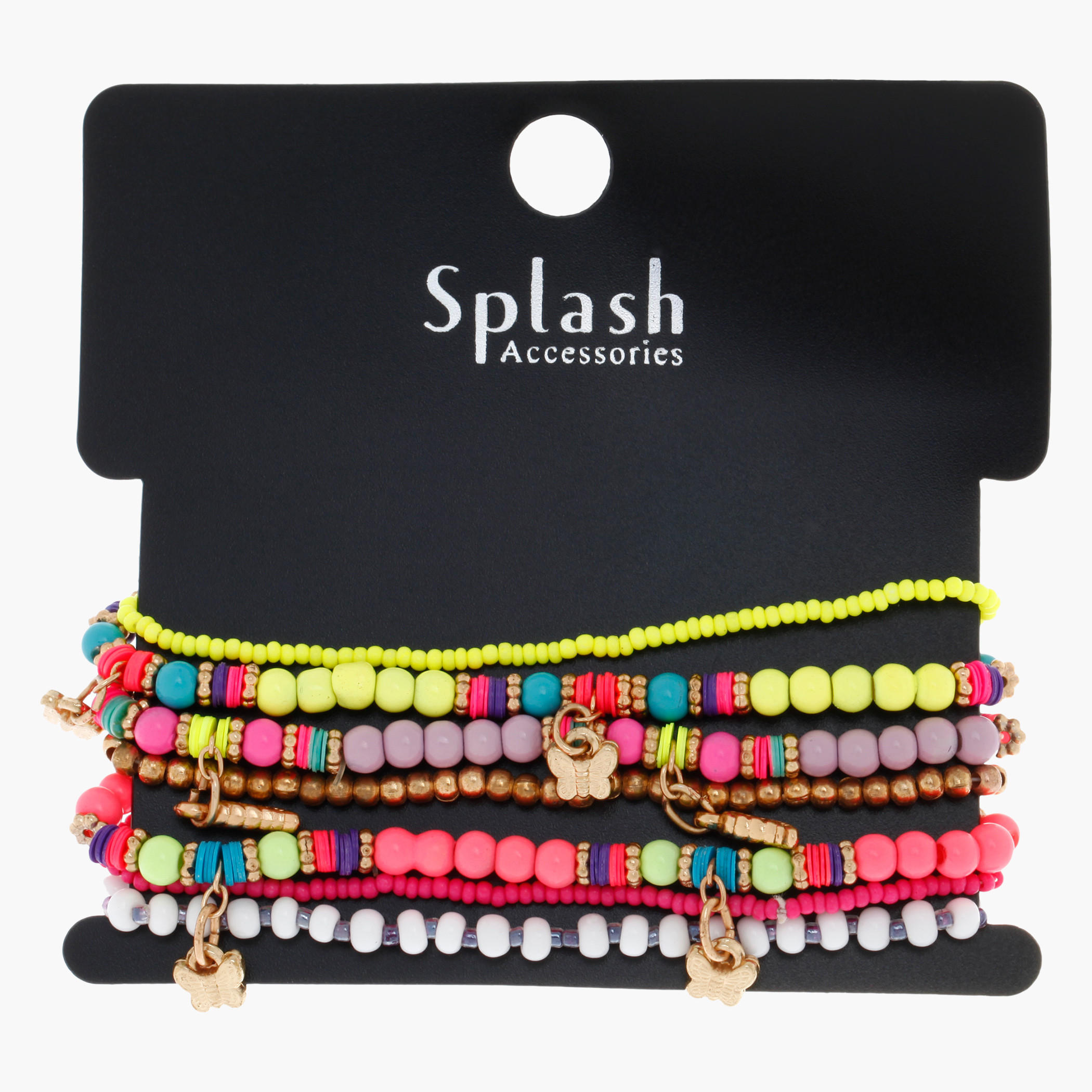 Beaded Bracelets - Set of 7-women-watchesandjewellery-jewellery-banglesandbracelets-image-1