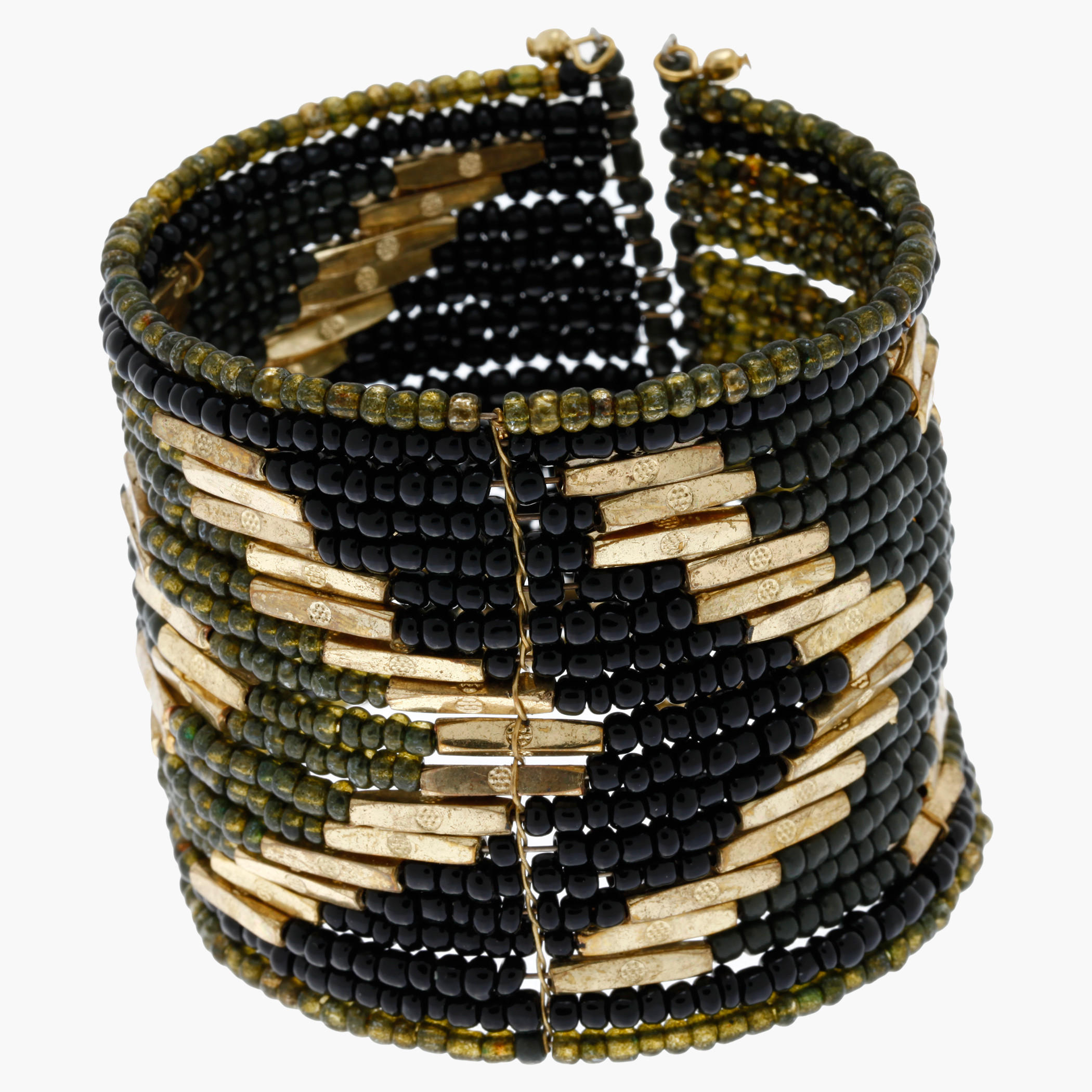 Beaded Cuff Bracelet-women-watchesandjewellery-jewellery-banglesandbracelets-image-1