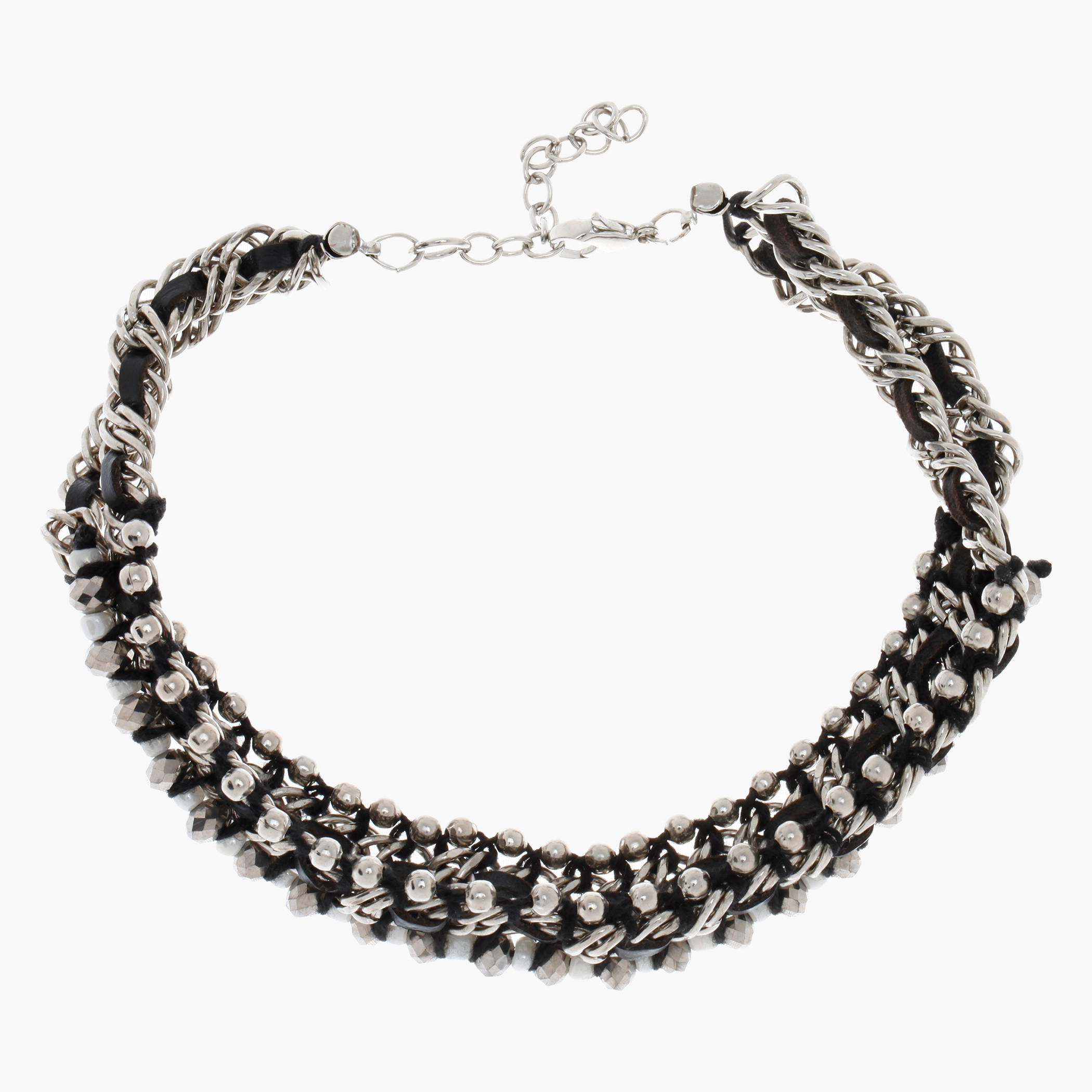 Chain-embellished Necklace-women-watchesandjewellery-jewellery-necklacesandpendants-image-1