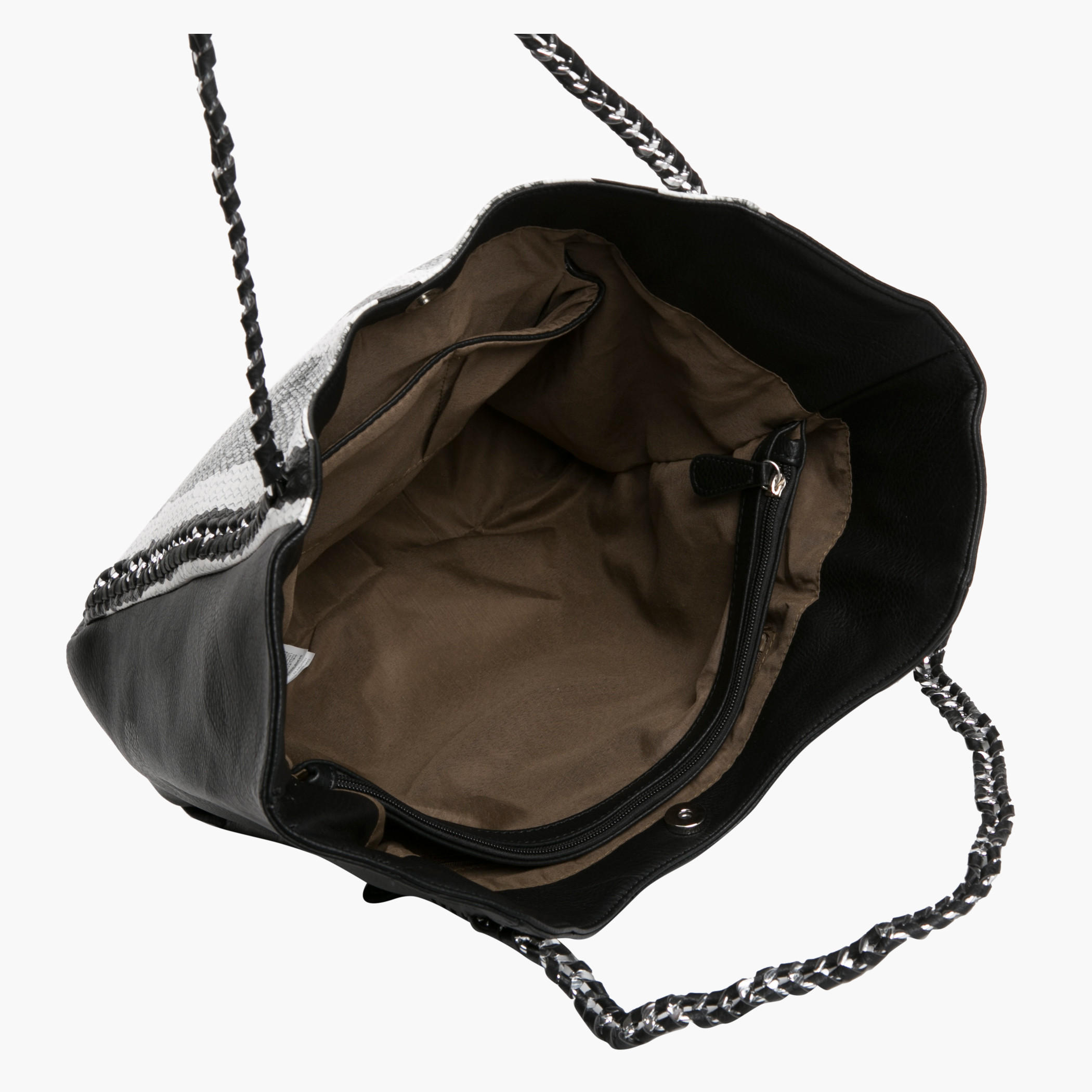 Snake Detail Tote Bag-women-bagsandwallets-handbags-image-5