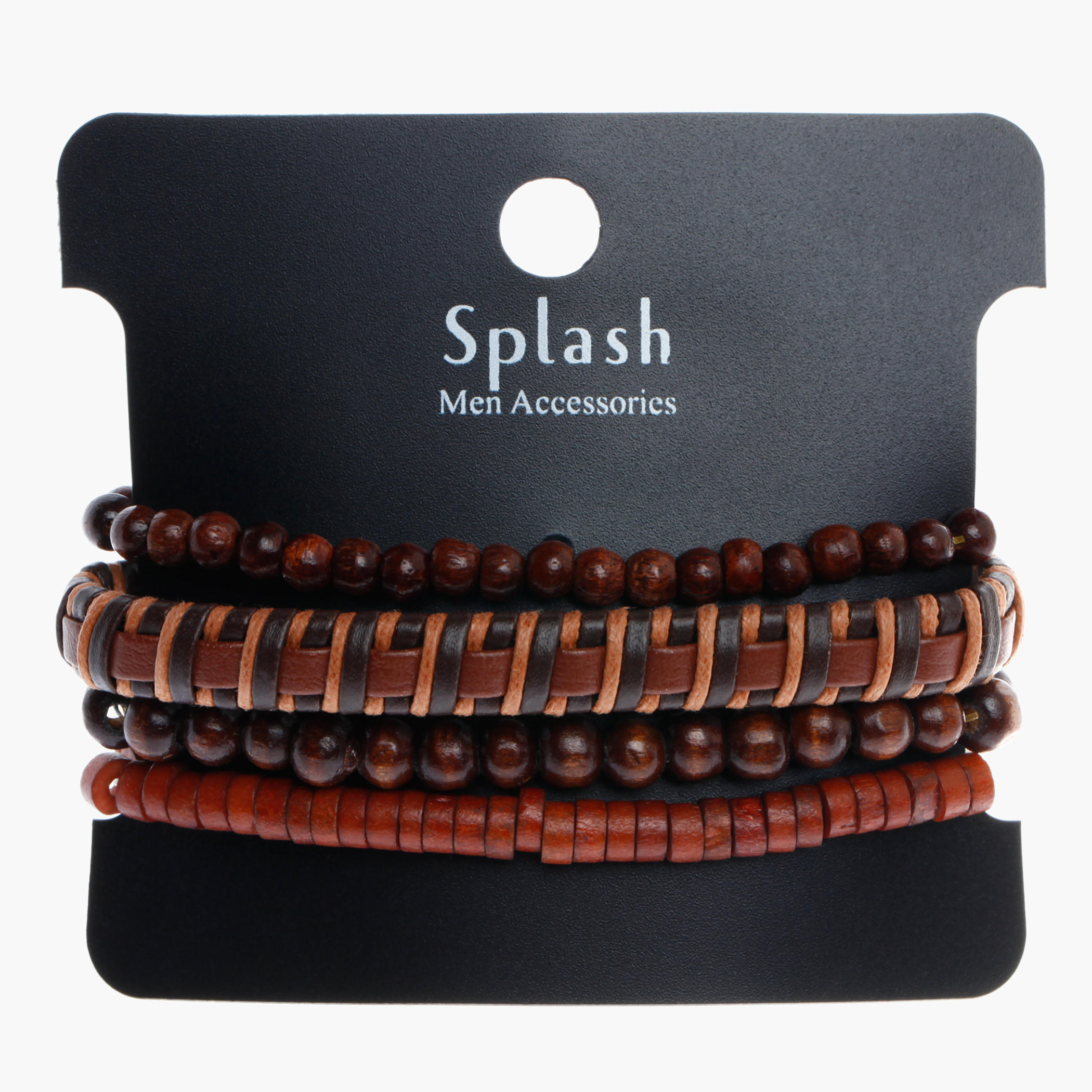 Beaded Stackable Bracelet Set-men-watchesandjewellery-bracelets-image-1