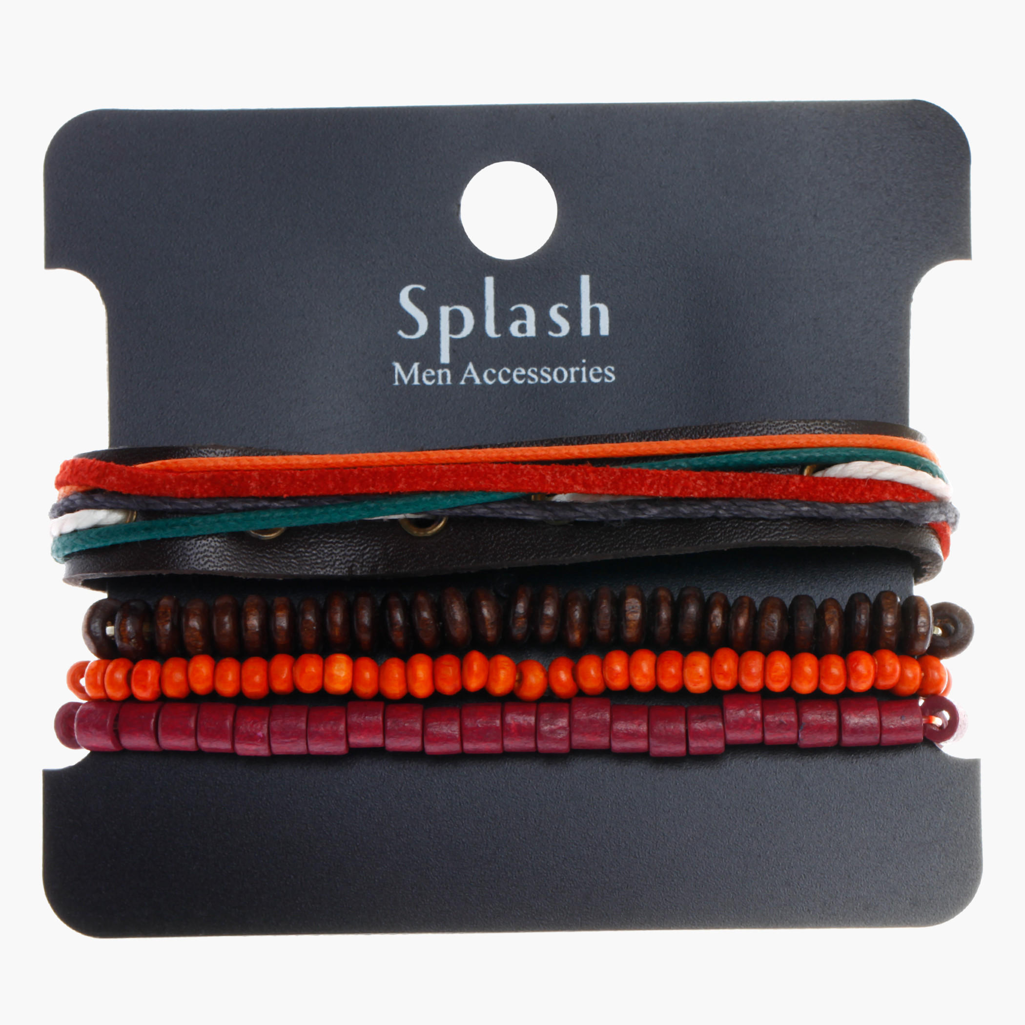 Beaded Stackable Bracelet Set-men-watchesandjewellery-bracelets-image-1