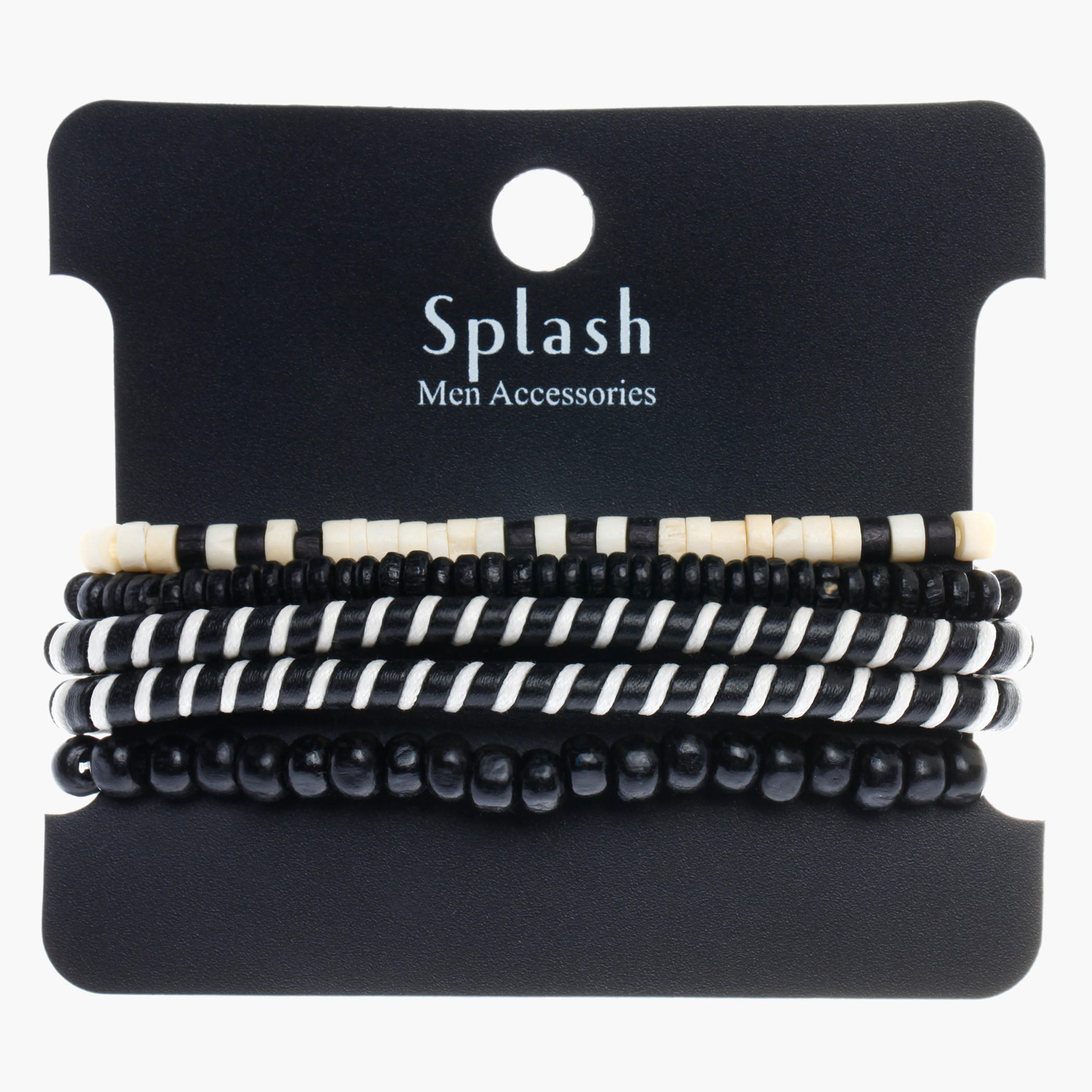 Beaded Stackable Bracelet Set-men-watchesandjewellery-bracelets-image-1