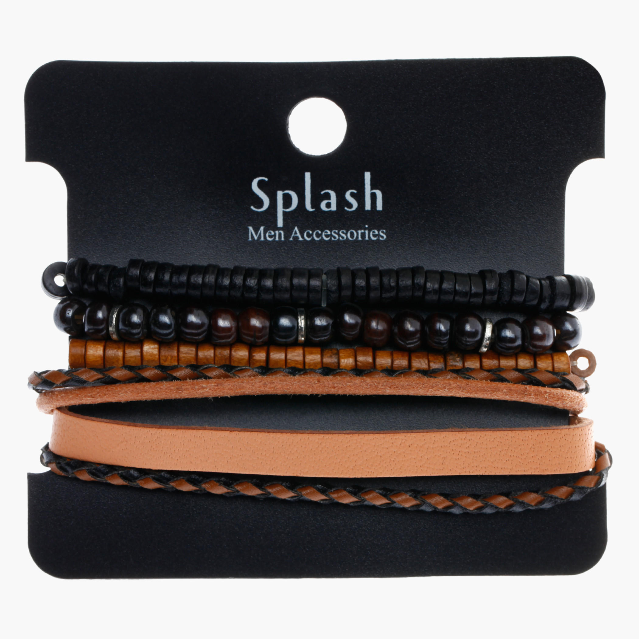 Beaded Stackable Bracelet Set-men-watchesandjewellery-bracelets-image-1
