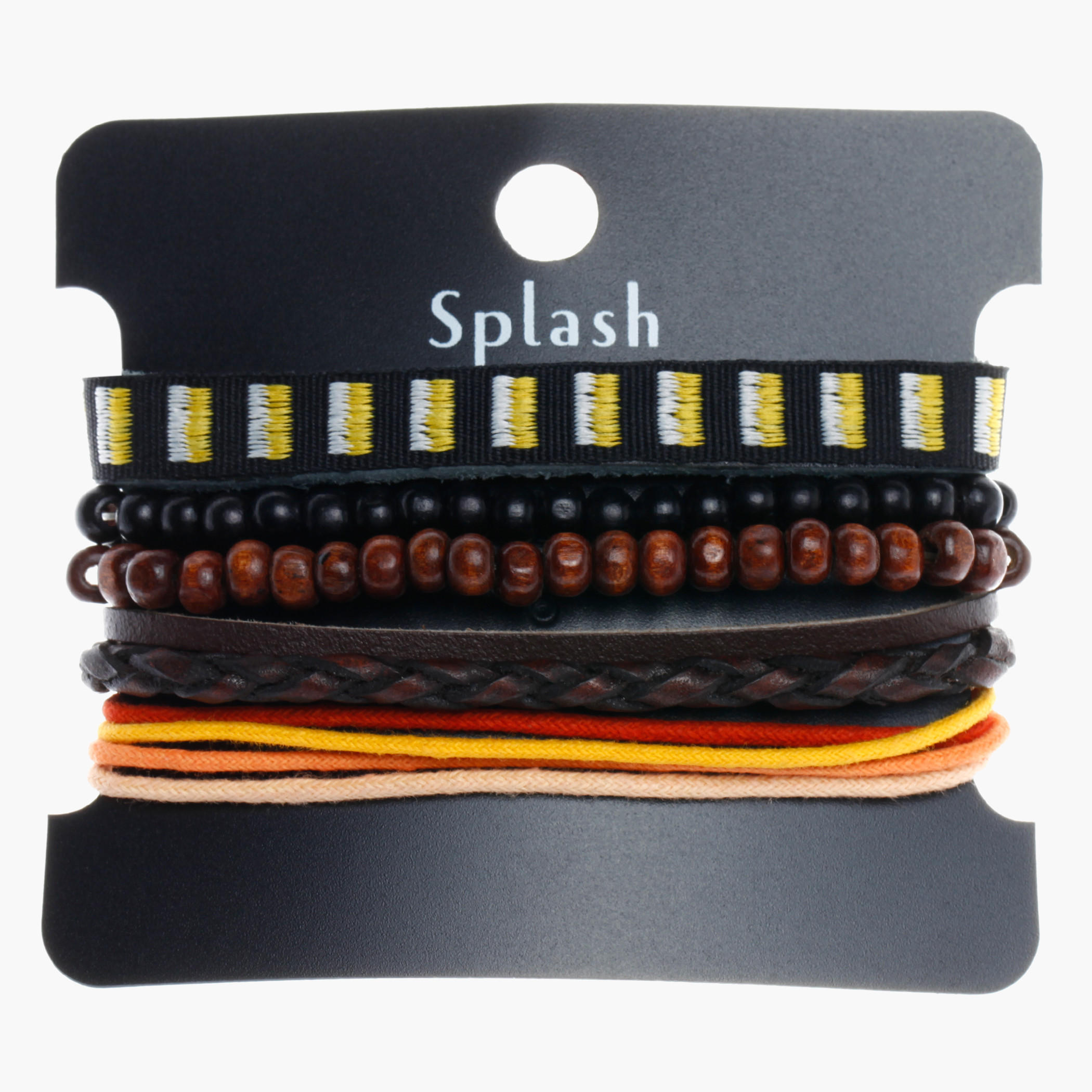 Beaded Stackable Bracelet Set-men-watchesandjewellery-bracelets-image-1