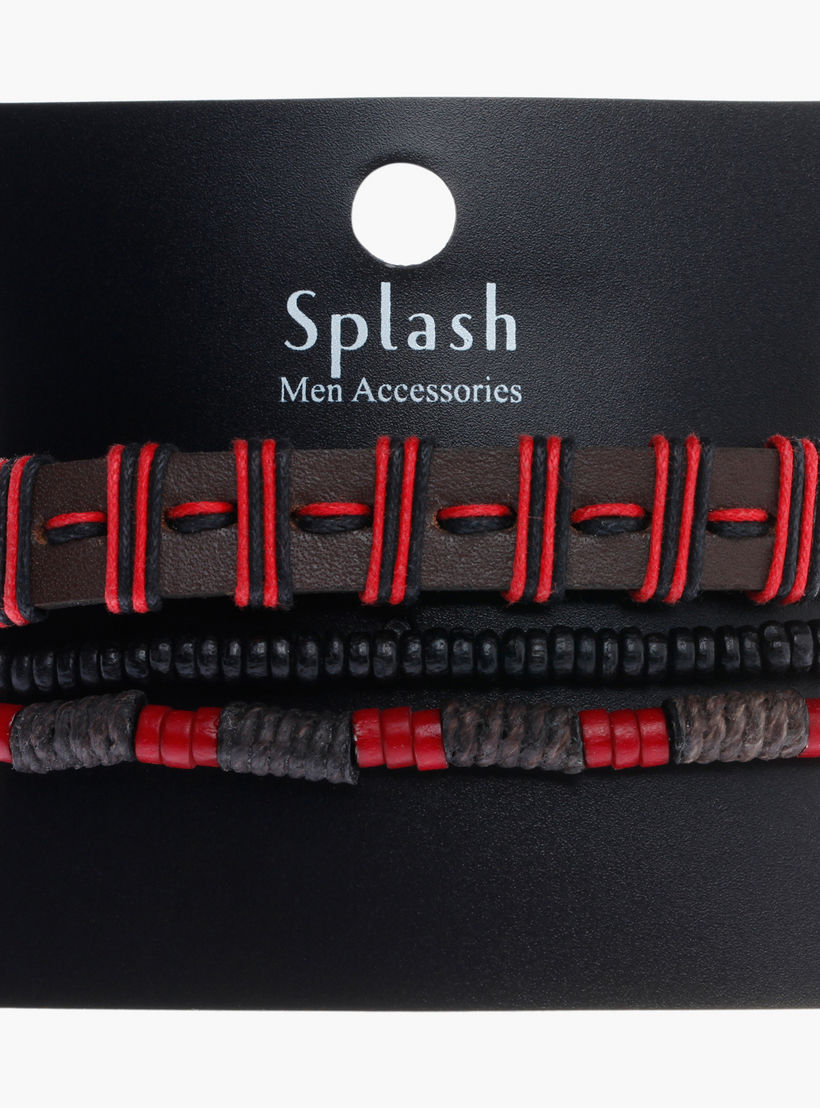 Beaded Stackable Bracelet Set-men-watchesandjewellery-bracelets-image-1