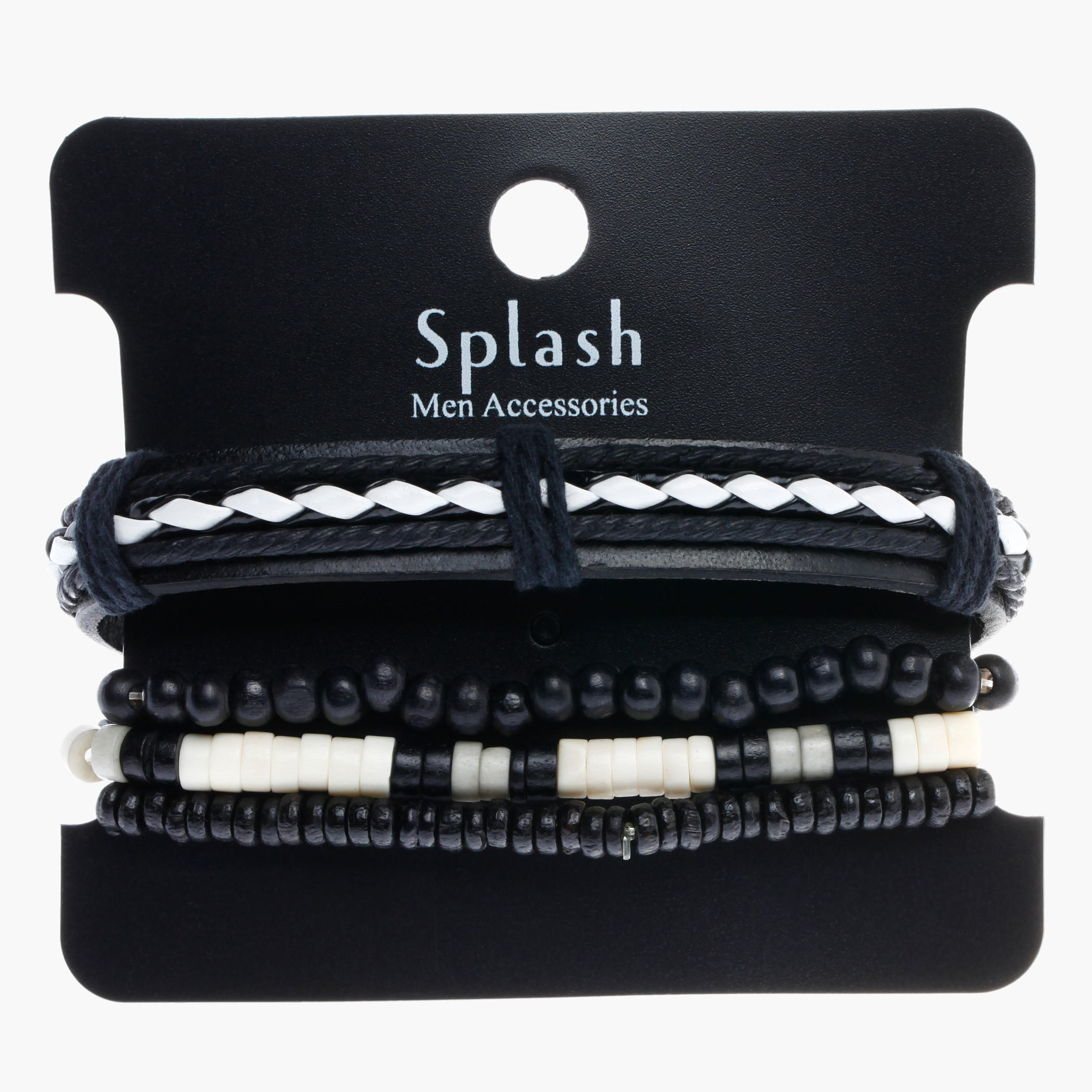 Beaded Stackable Bracelet Set-men-watchesandjewellery-bracelets-image-1