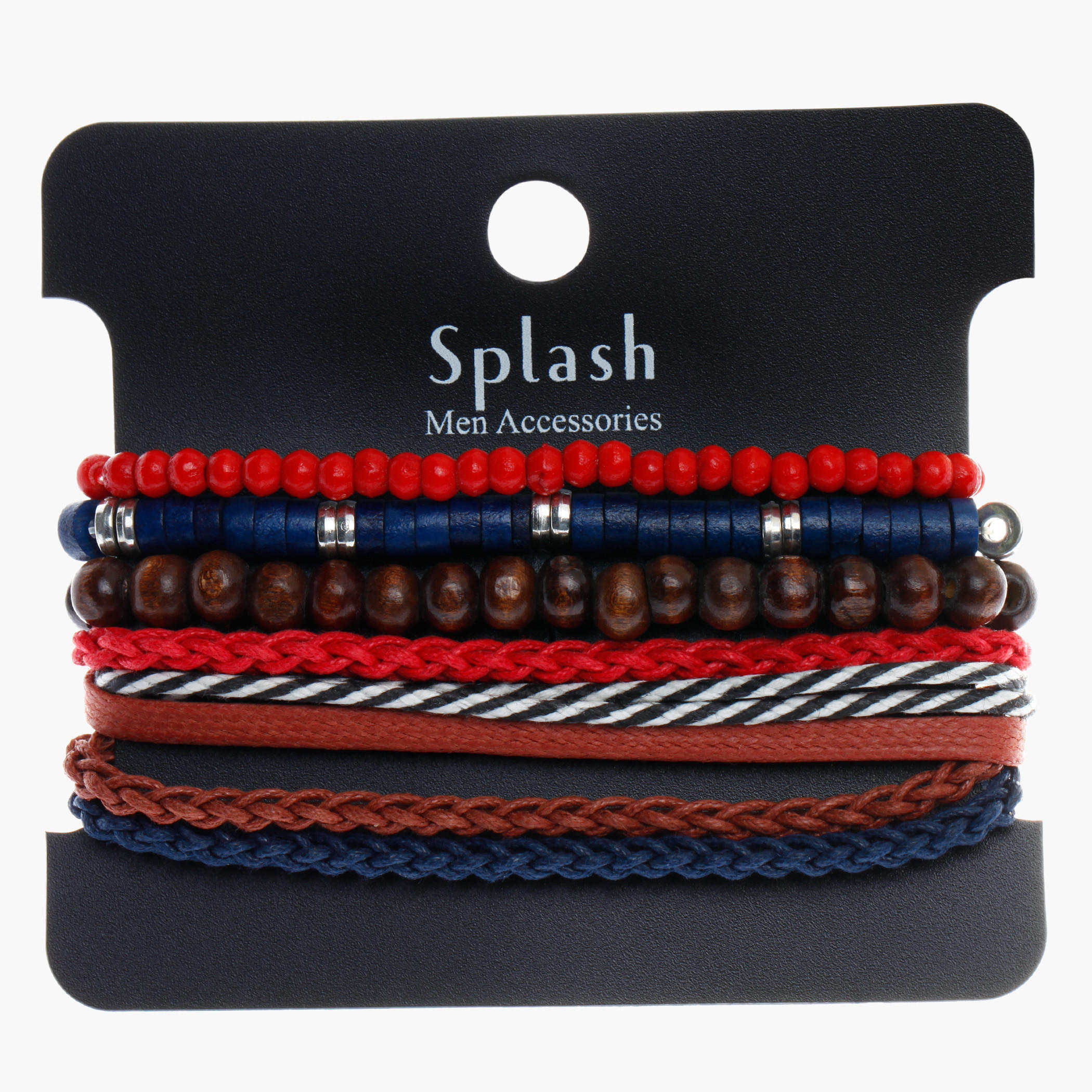 Beaded Stackable Bracelet Set-men-watchesandjewellery-bracelets-image-1