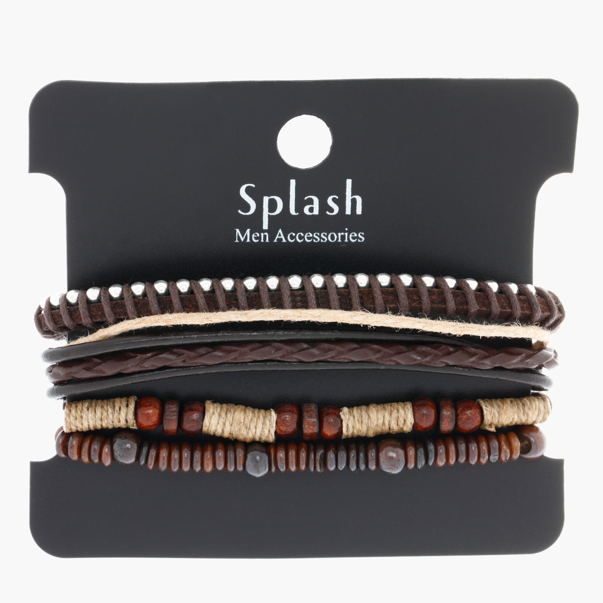 Beaded Stackable Bracelet Set-men-watchesandjewellery-bracelets-image-1