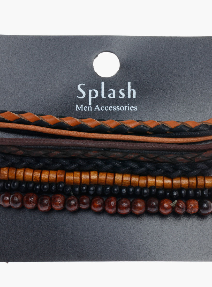 Beaded Stackable Bracelet Set-men-watchesandjewellery-bracelets-image-1