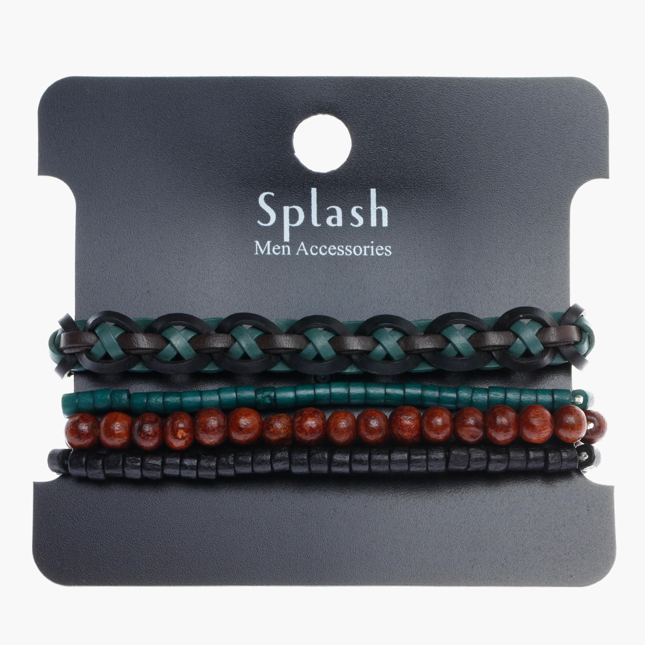 Beaded Stackable Bracelet Set-men-watchesandjewellery-bracelets-image-1
